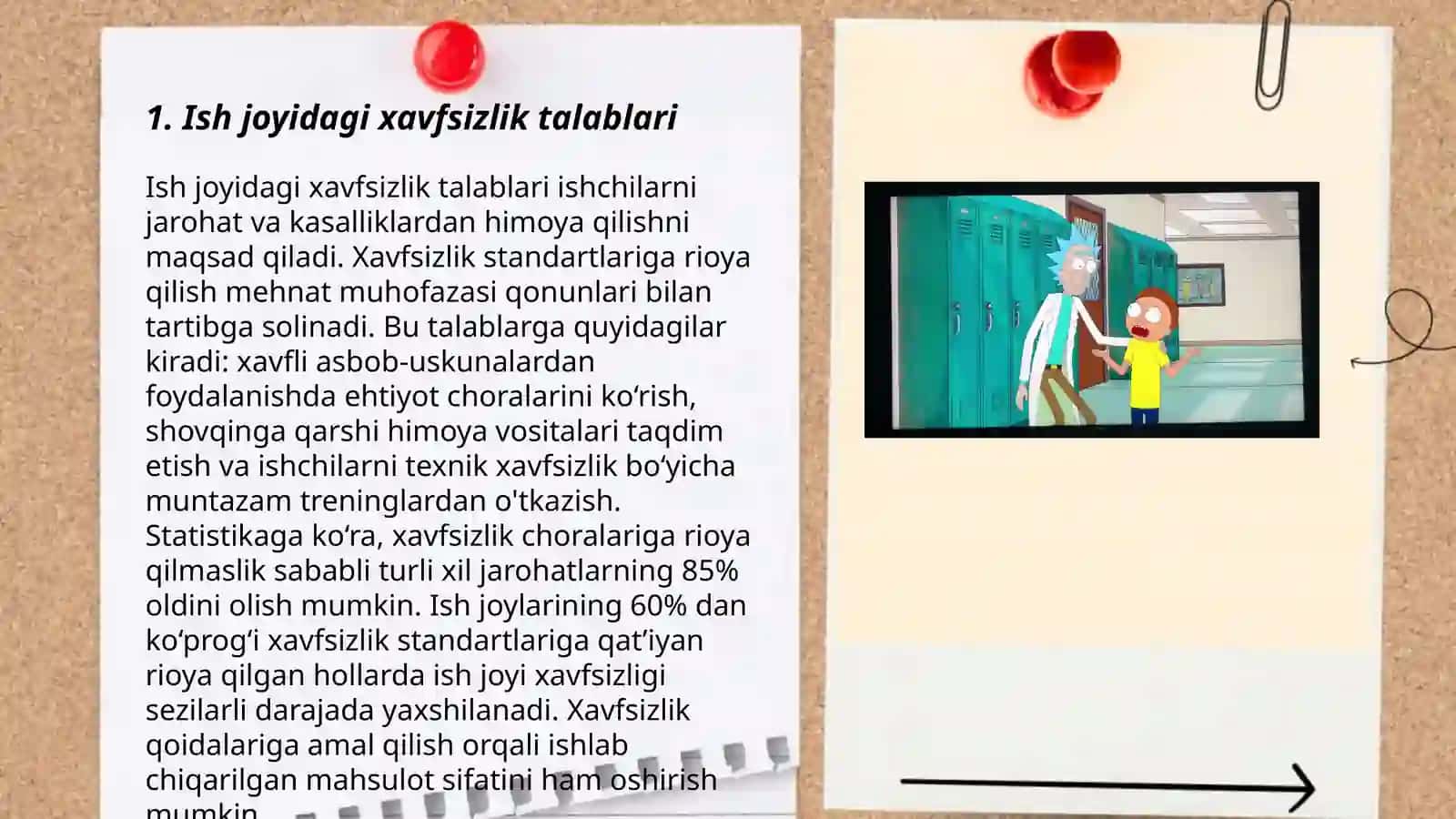 Ish joyidagi xavfsizlik talablari 3