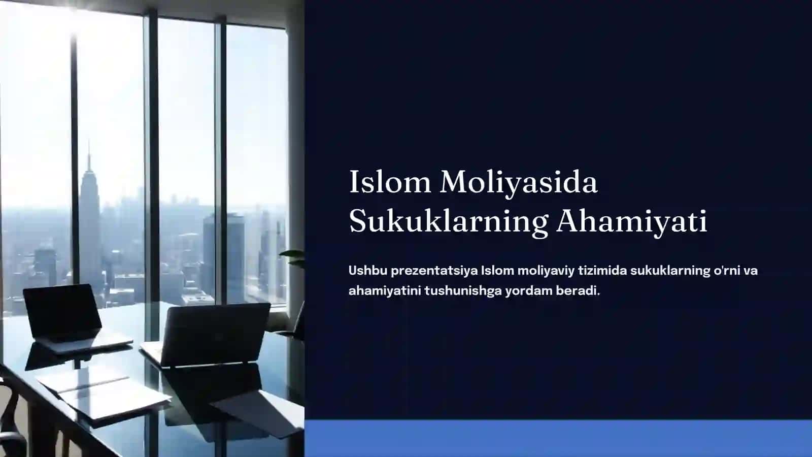 Islom Moliyasida Qimmatli Qog'ozlar Sukuk Ahamiyati 3