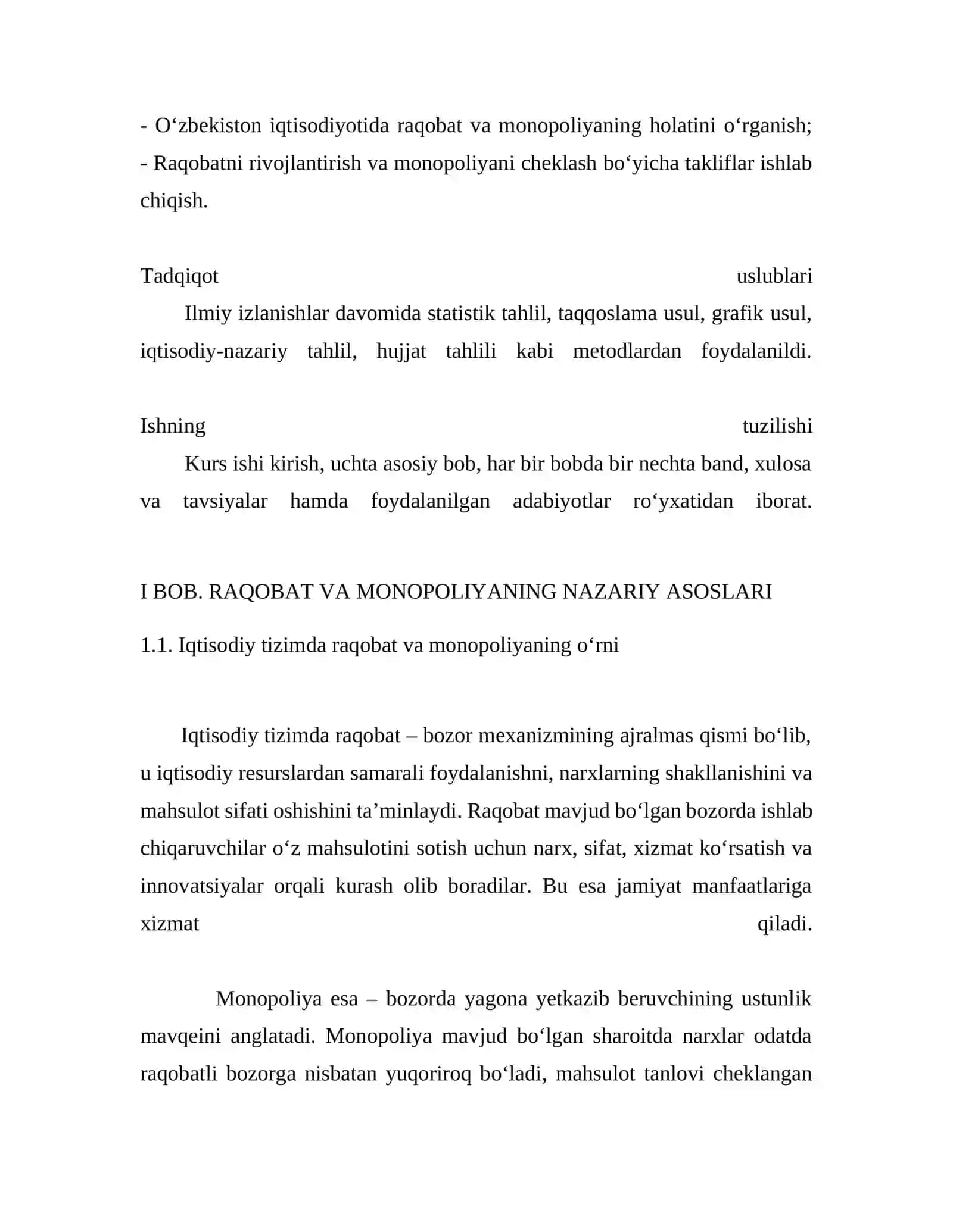 RAQOBAT VA MONOPOLIYANING IQTISODIY TAHLILI 3