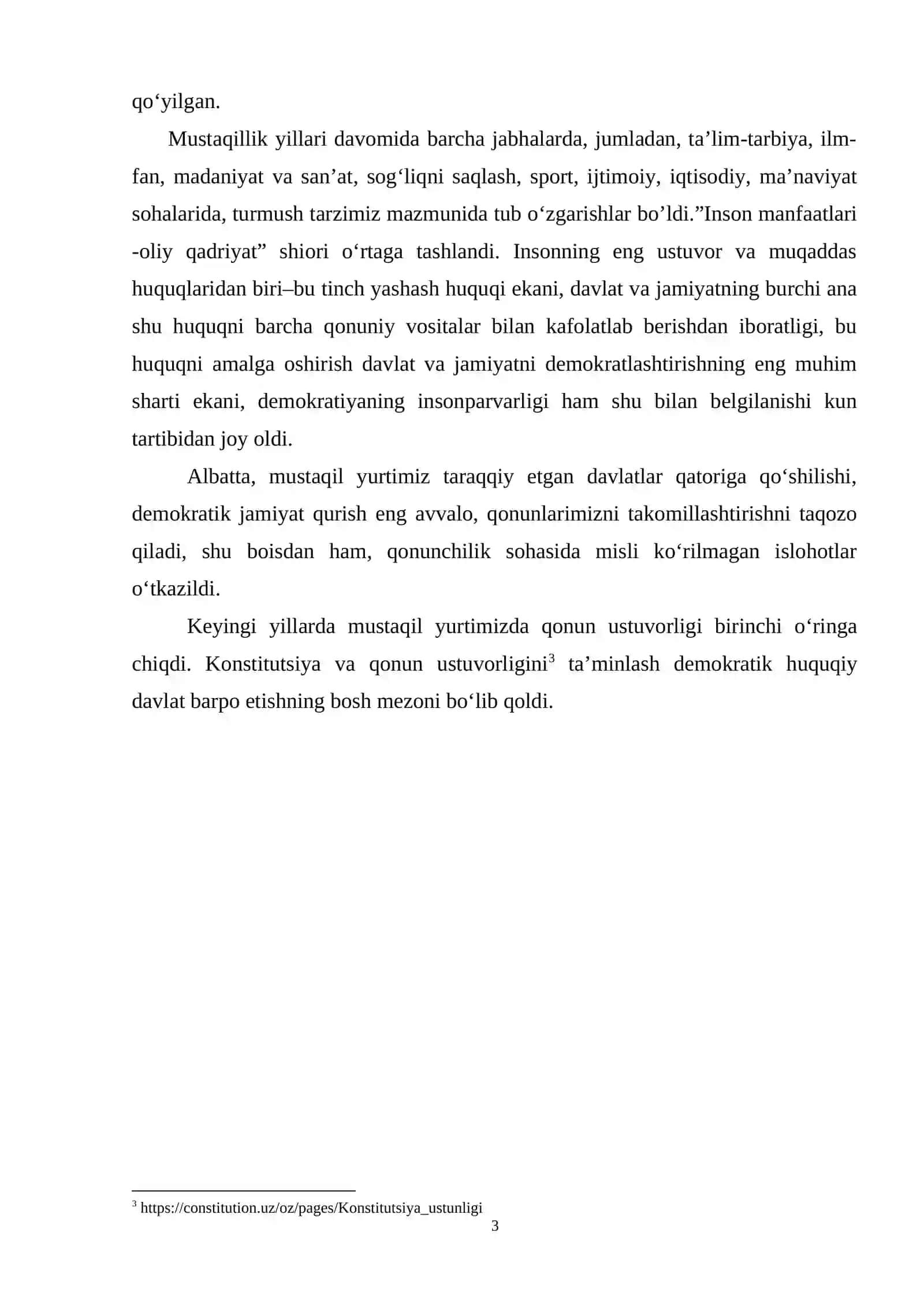 O‘ZBEKISTON MUSTAQILLIGINING HUQUQIY ASOSLARNING YARATILISHI 3