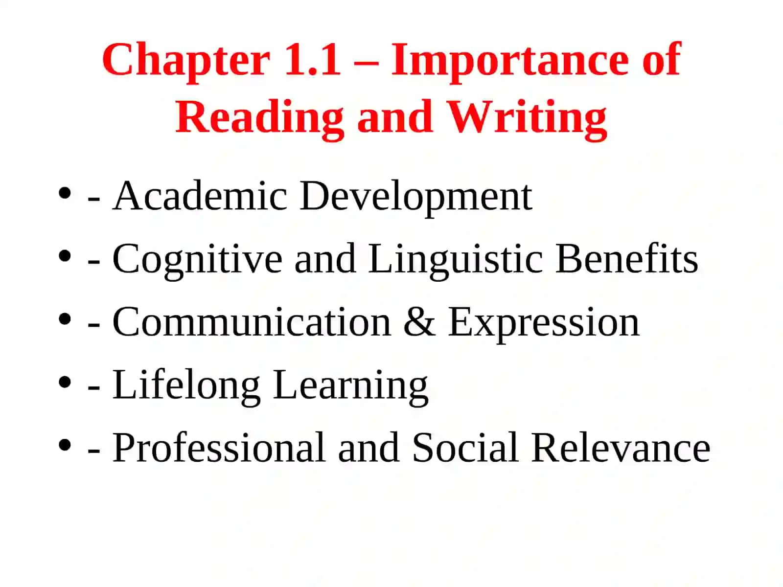 Developing Reading and Writing Skills by Extracurricular Lessons 3