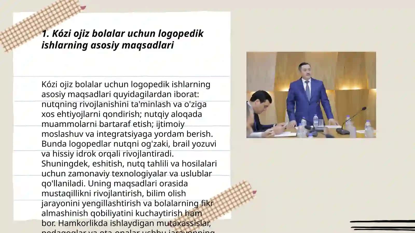 Kózi ojiz bolalar bilan olib boriladigan logopedik ishlarning óziga xos xususiyatlari 3