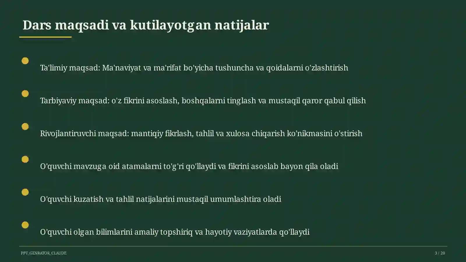 Ma'naviyat va ma'rifat (10-sinf) 3