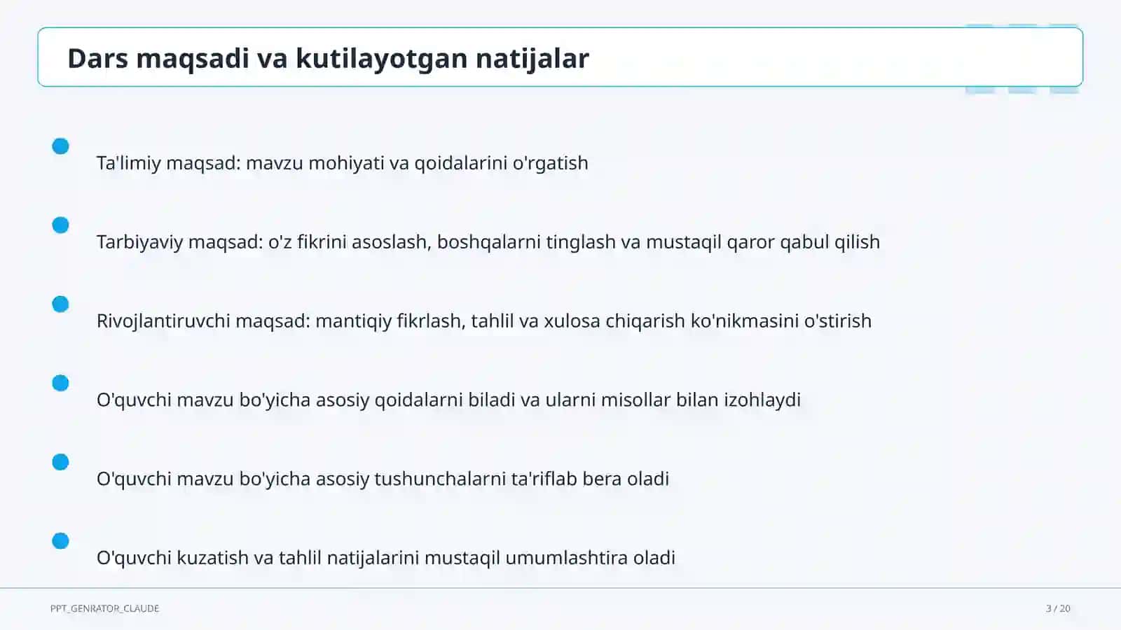 Rus tilida sifatlar va ularning moslashuvi (4-sinf) 3