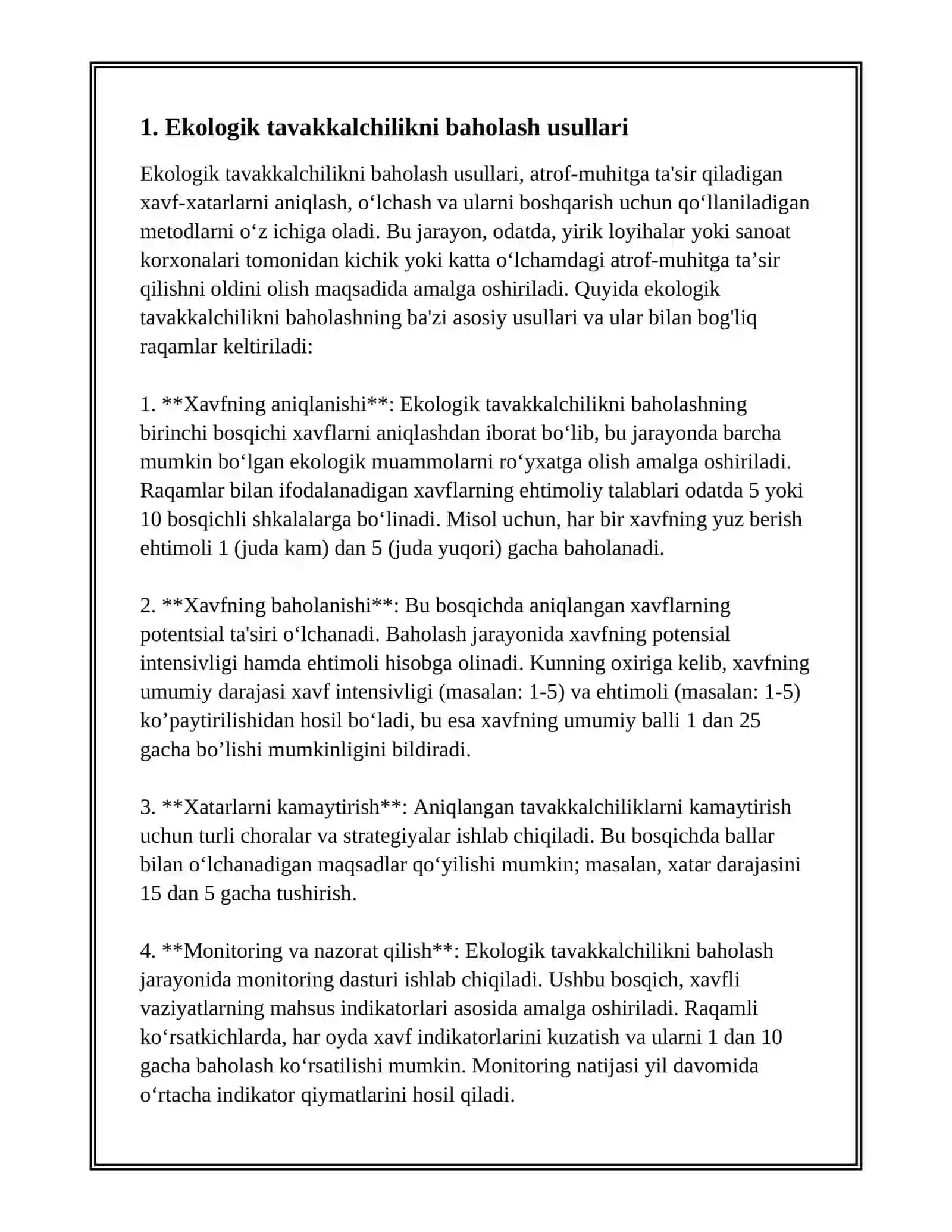 EKOLOGIK TAVAKKALCHILIKNI BOSHQARISH VA IQTISODIY MODELLAR 3