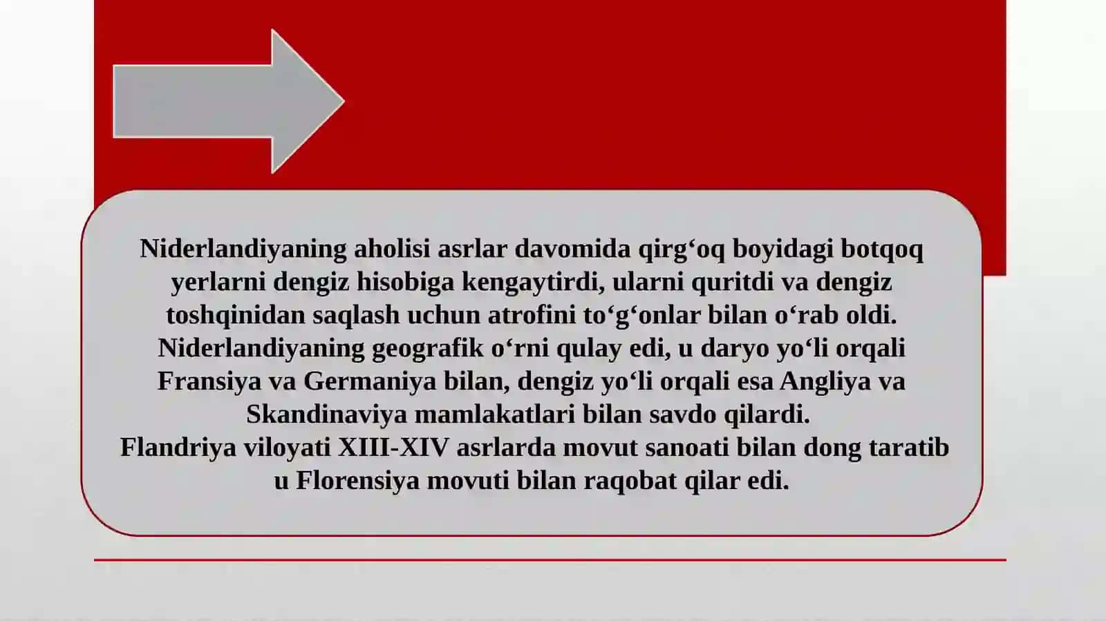 GʻabiyYevropadavlatlaridakapitalistikmunosabatlarningshakllanishi.Niderlandiya burjua inqilobi 3
