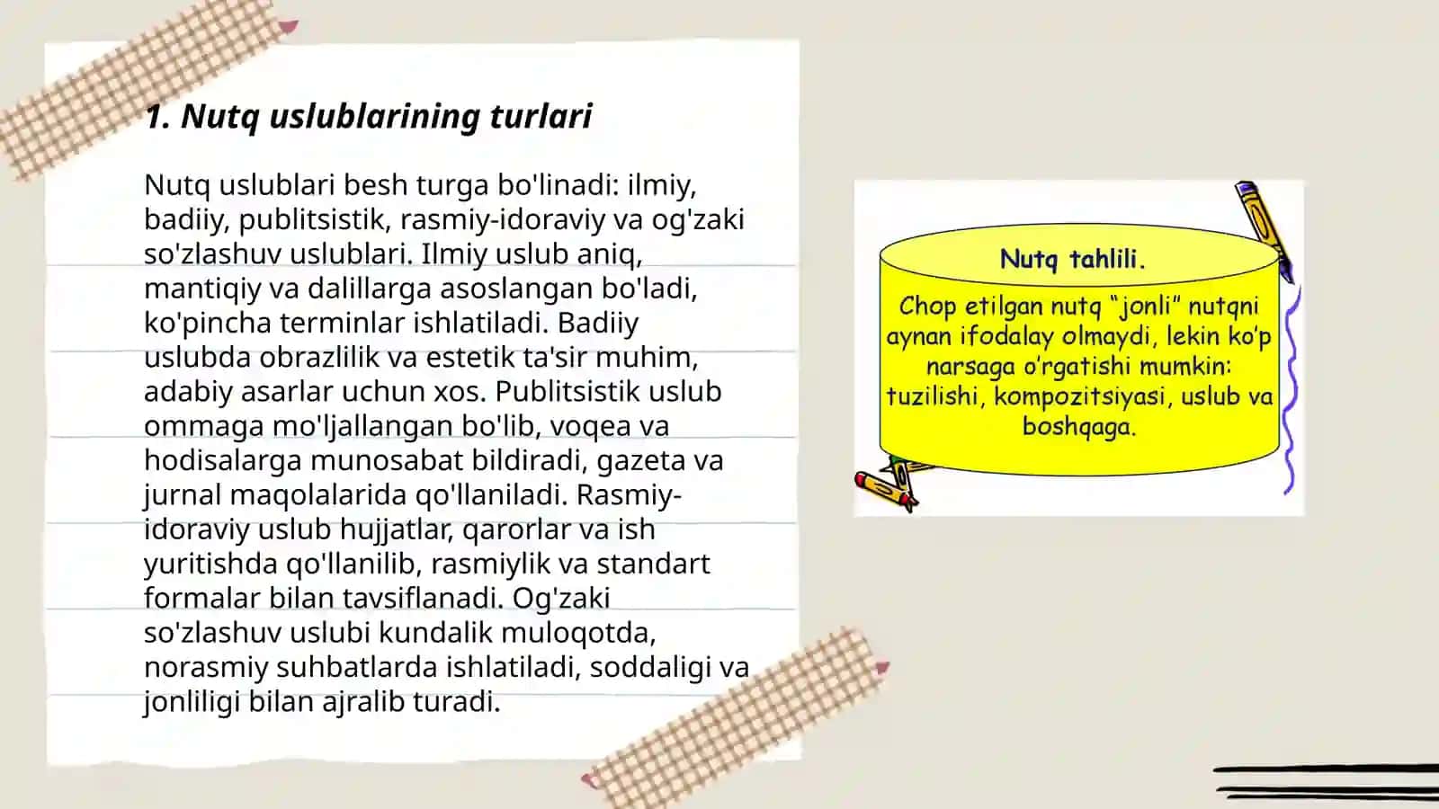 Nutq uslublari 3