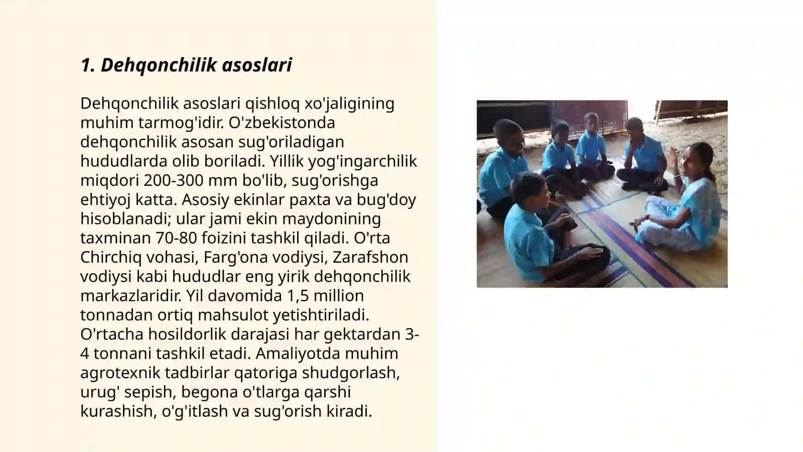 Dehqonchilik asoslari 3