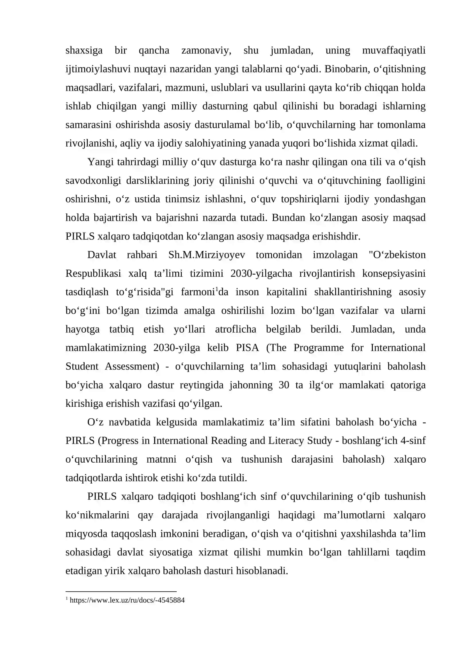Ona tili va o’qish savodxonligi darslarida badiiy asar tahlilida yangi pedagogik texnologiyalardan foydalanish 3