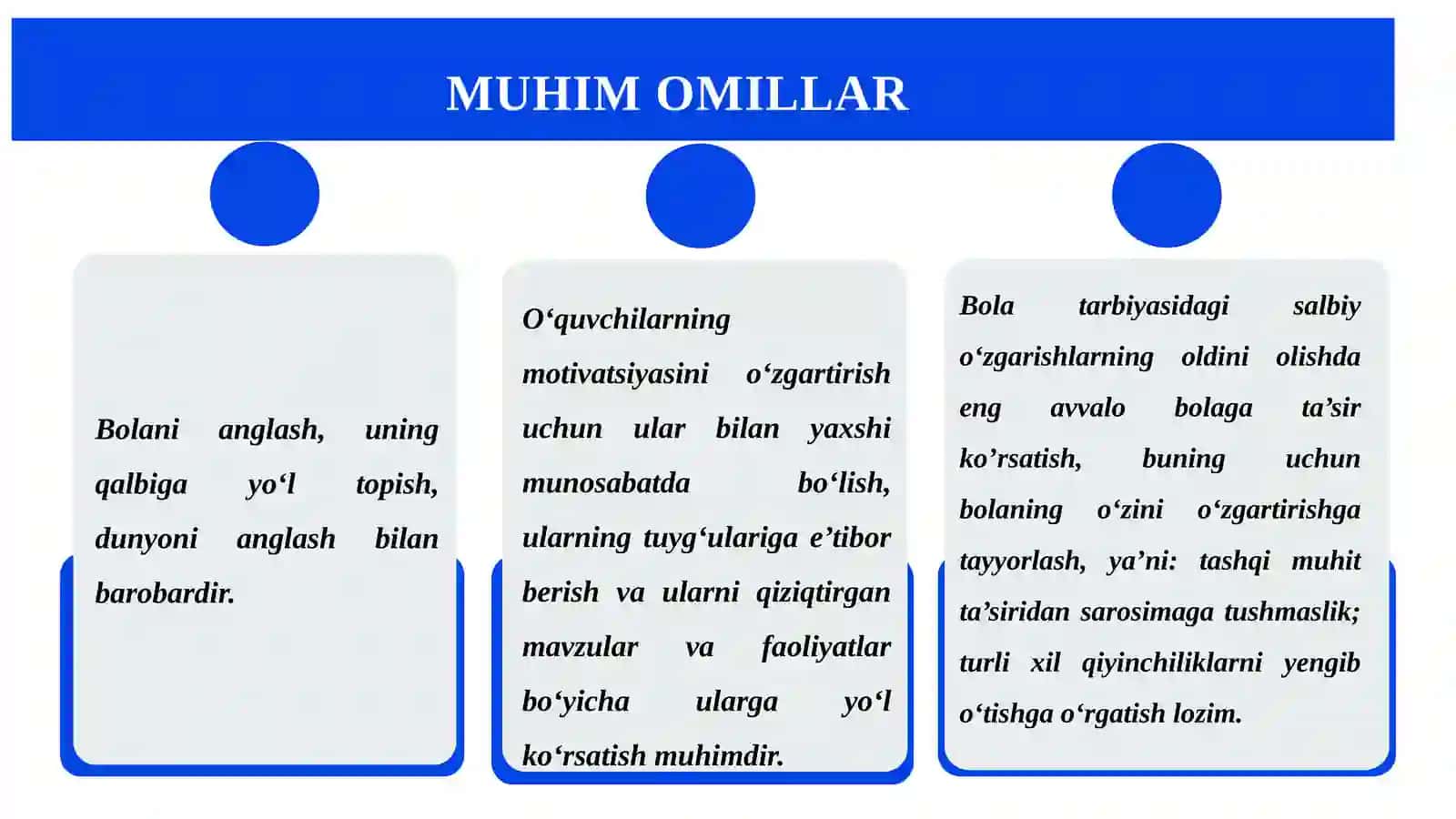 Tarbiyasi og‘ir o‘quvchilarning hayotga va ta’lim olishga bo‘lgan munosabatini ijobiy tomonga o‘zgartirish 3