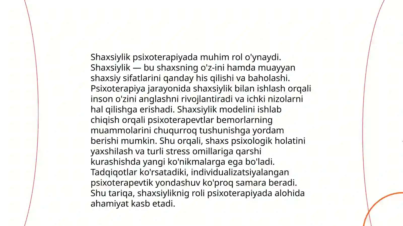 Klintga yònaltirilgan psixoterapiya Karl Rodjers 3