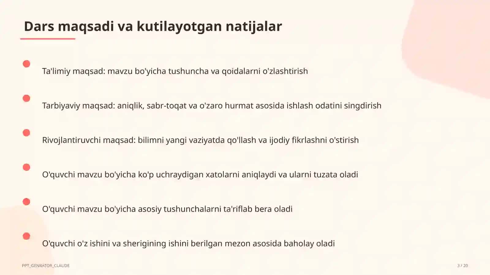 Yuqori sinflarda sun'iy intellekt darslari: nimani va qanday o'qitamiz? 3
