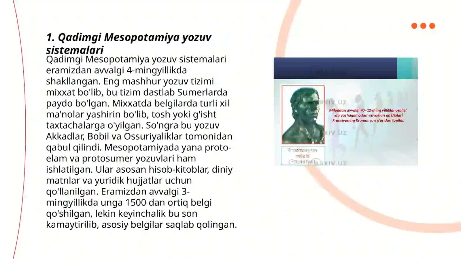 Qadimgi Mesopotamiya yazma malumotlari 3