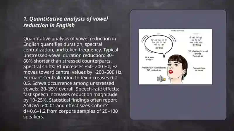 Quantitive reduction in phonetic 3