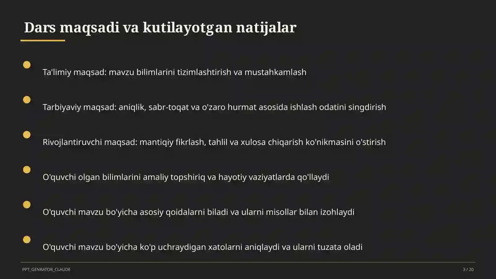 Aldegidlar va karbon kislotalar (10-sinf) 3