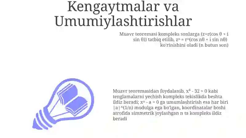 Muavr teoremasi 3
