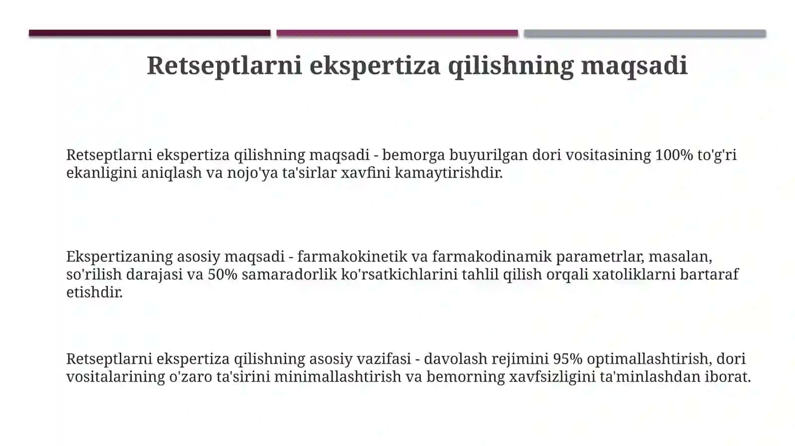 Dorivositalariniretseptniekspertizaqilish 3