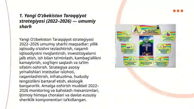 Yangi O‘zbekiston Taraqqiyot strategiyasi (2022–2026) 3