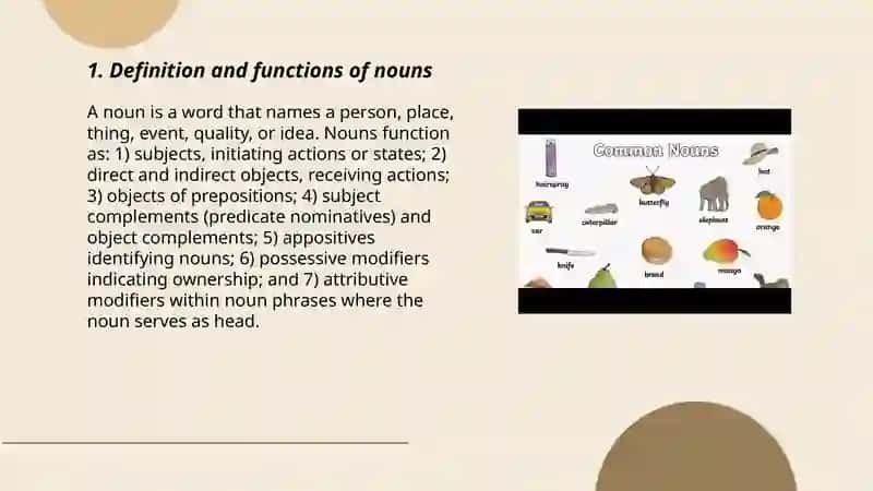 Nouns 3