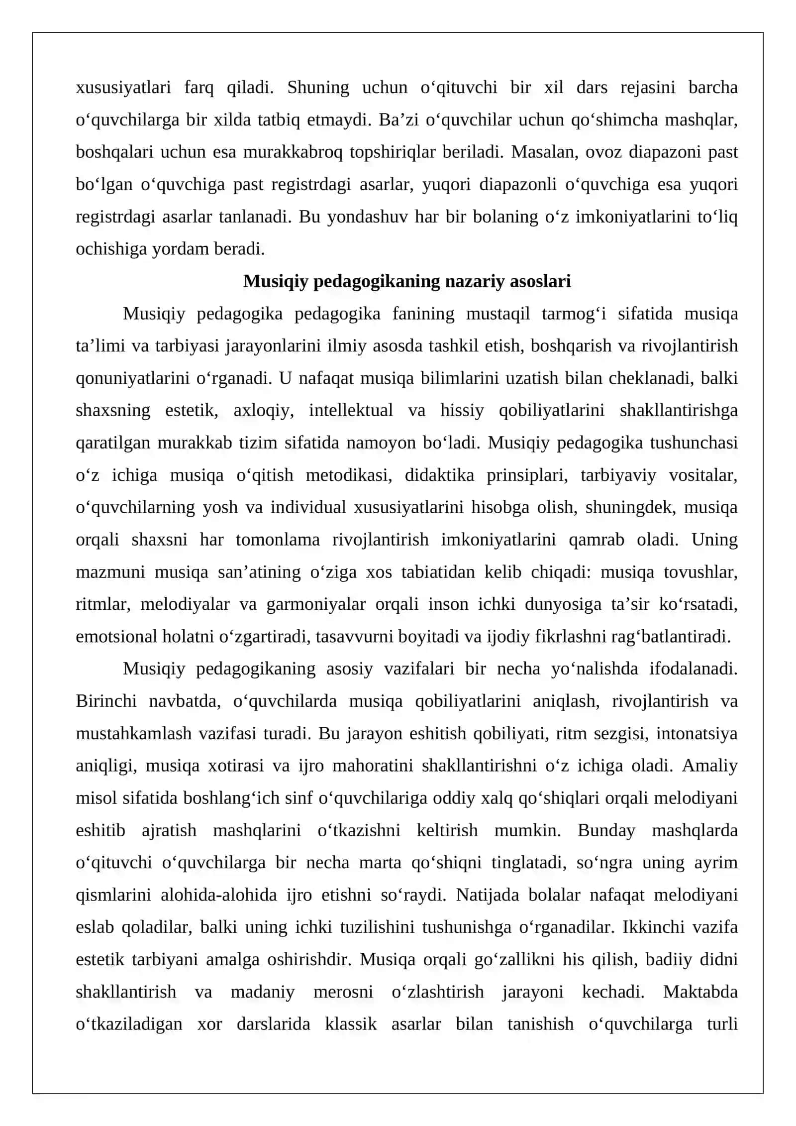 Musiqiy pedagogika metod va prinsiplari 3