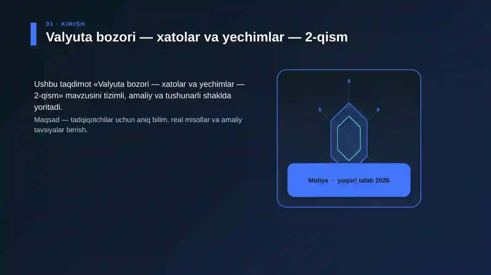 Valyuta bozori — xatolar va yechimlar — 2-qism 3