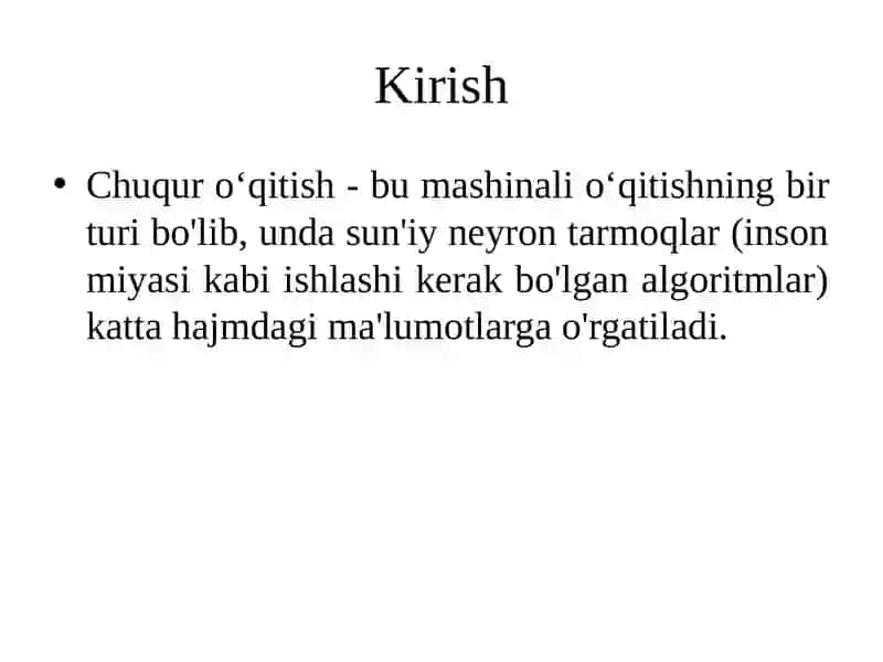 Chuquro‘qitish 3