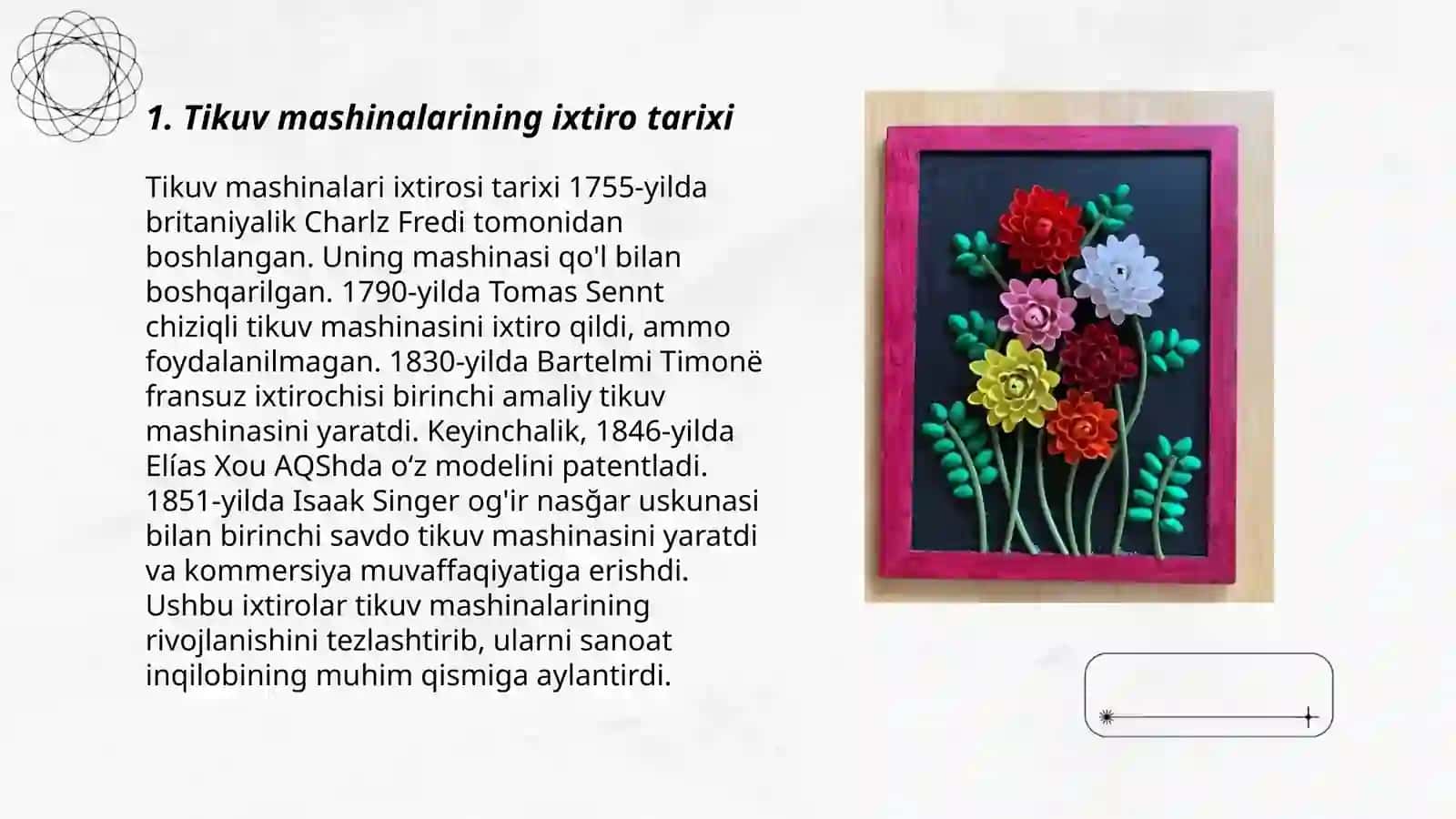 Tikuv mashinalari tarixi 3
