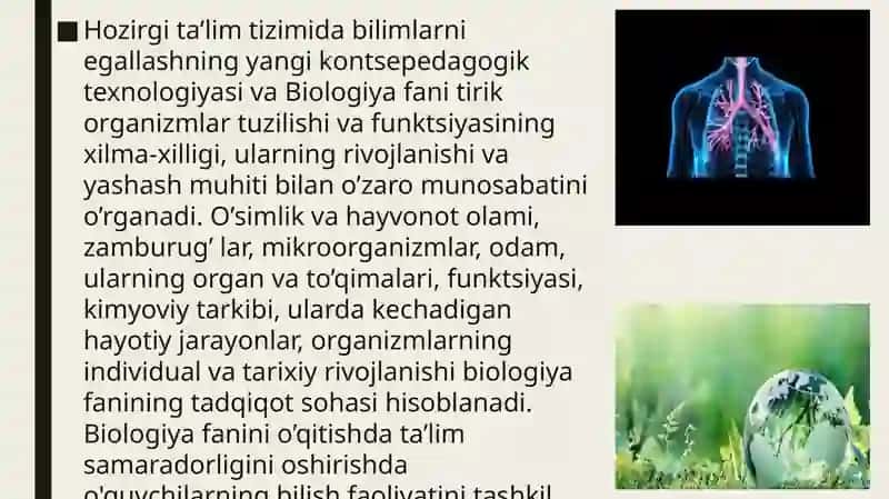 Tiriklik belgilari 3