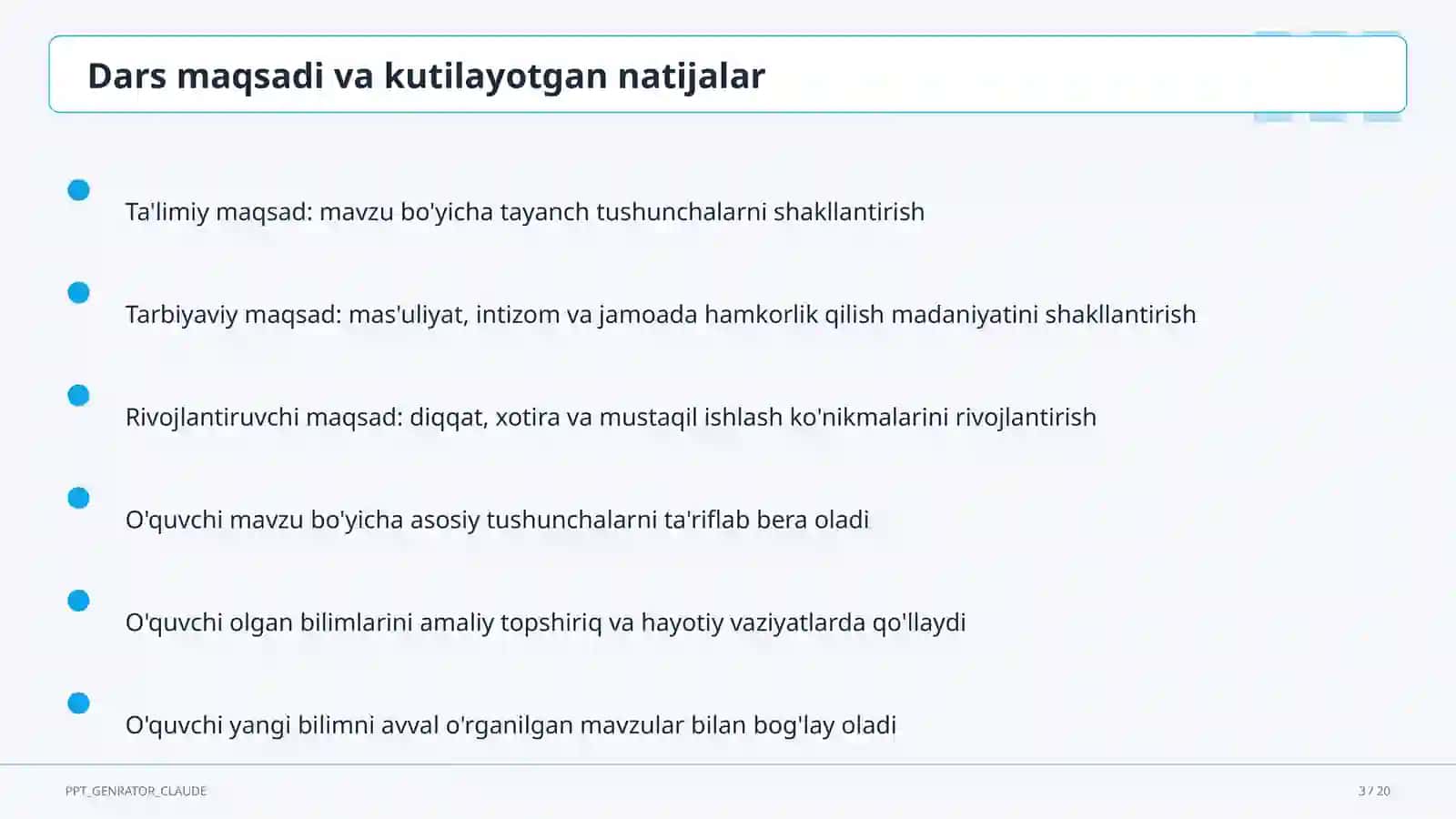 Oilaviy qadriyatlar va mas'uliyat (10-sinf) 3