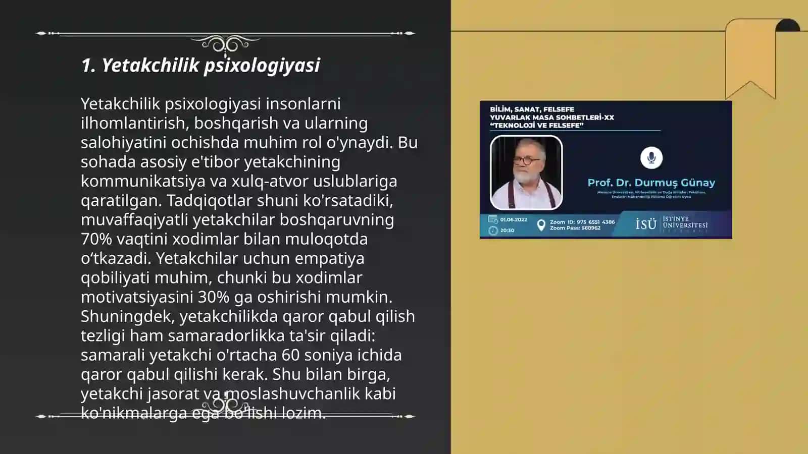 Yetakchi zamonaviy konsultativ nazariyalar va texnologiyalar talqini 3
