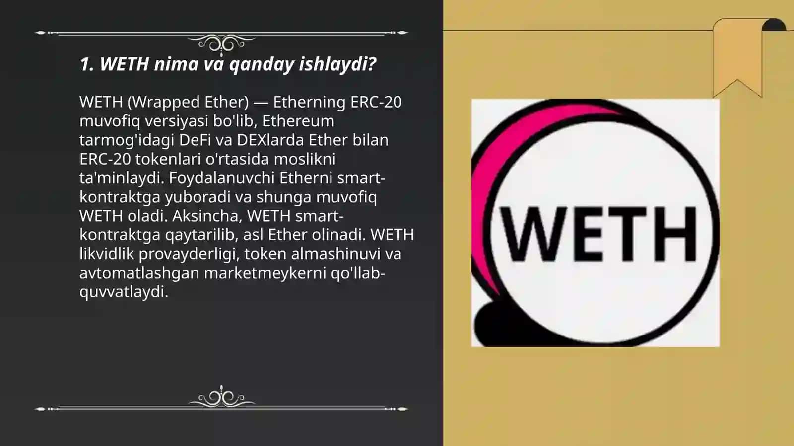 WETH kripto valyuta 3