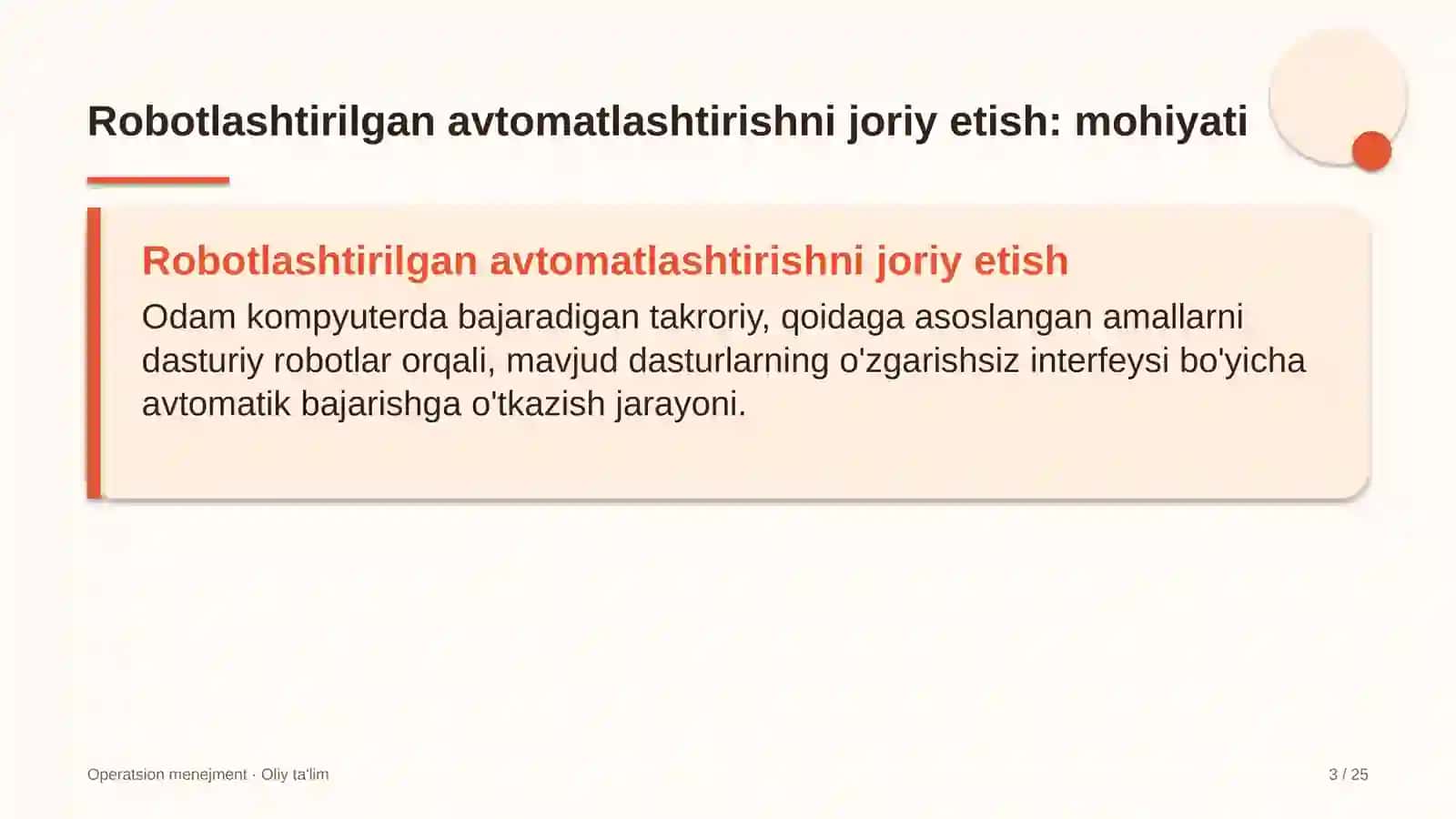 suv ta'minoti korxonalarida jarayonlarni robotlashtirilgan avtomatlashtirishni joriy etish 1078 3