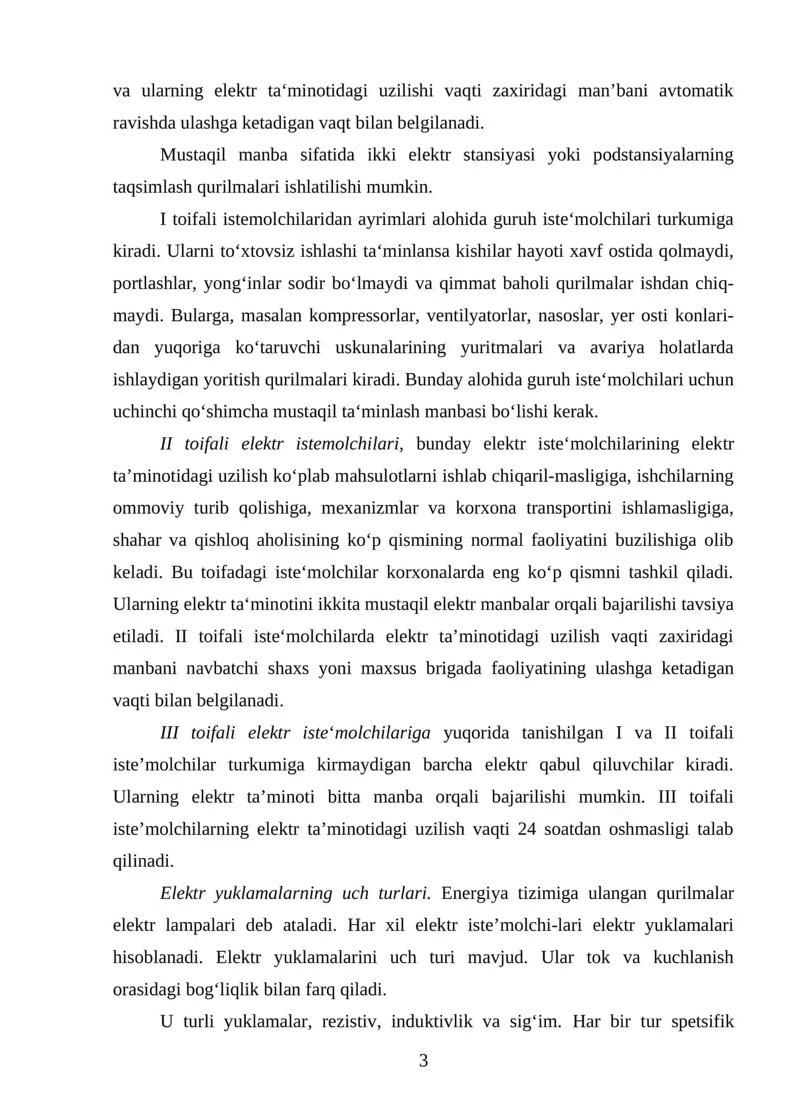 ELEKTR ENERGETIKA SOHASI 3