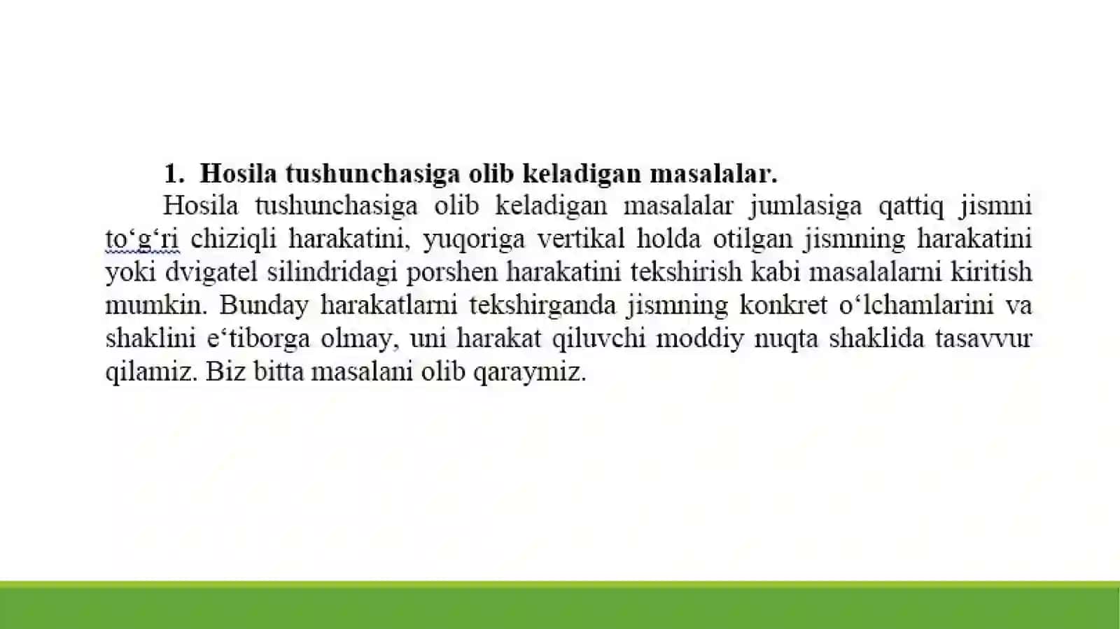 FUNKSIYA HOSILASI 3