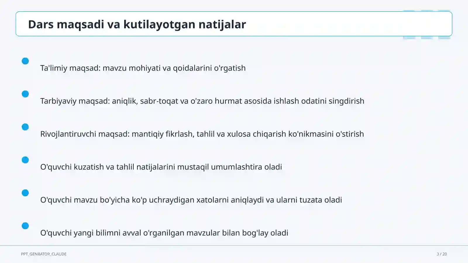 Rus tilida jo'nalish va o'rin-payt kelishigi (5-sinf) 3