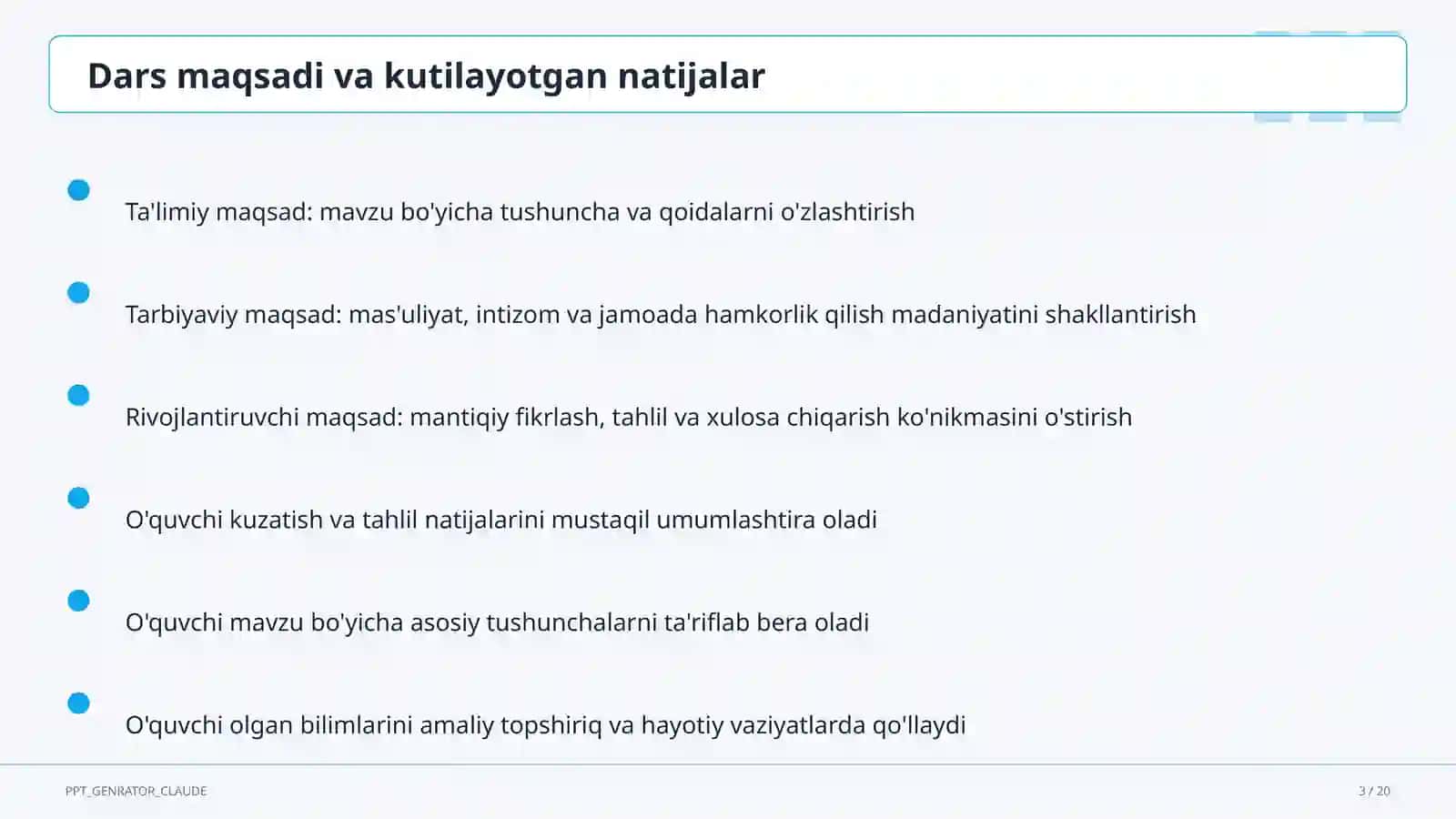 Bir o'zgaruvchili chiziqli tengsizliklar (8-sinf) 3