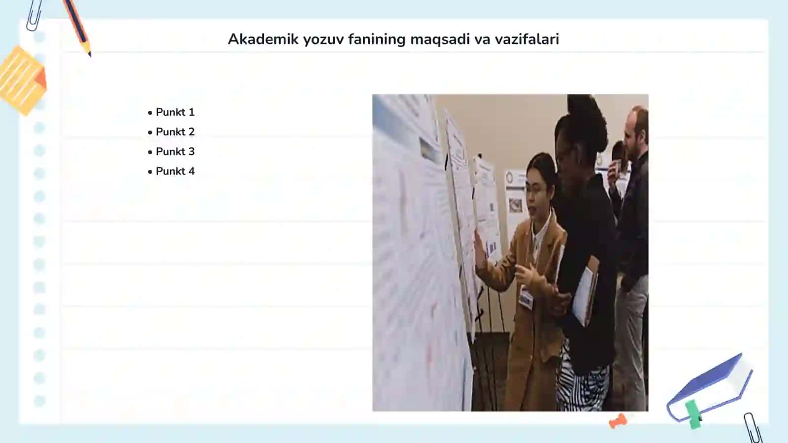 Akademik yozuv fanining maqsadi, vazifalari 3
