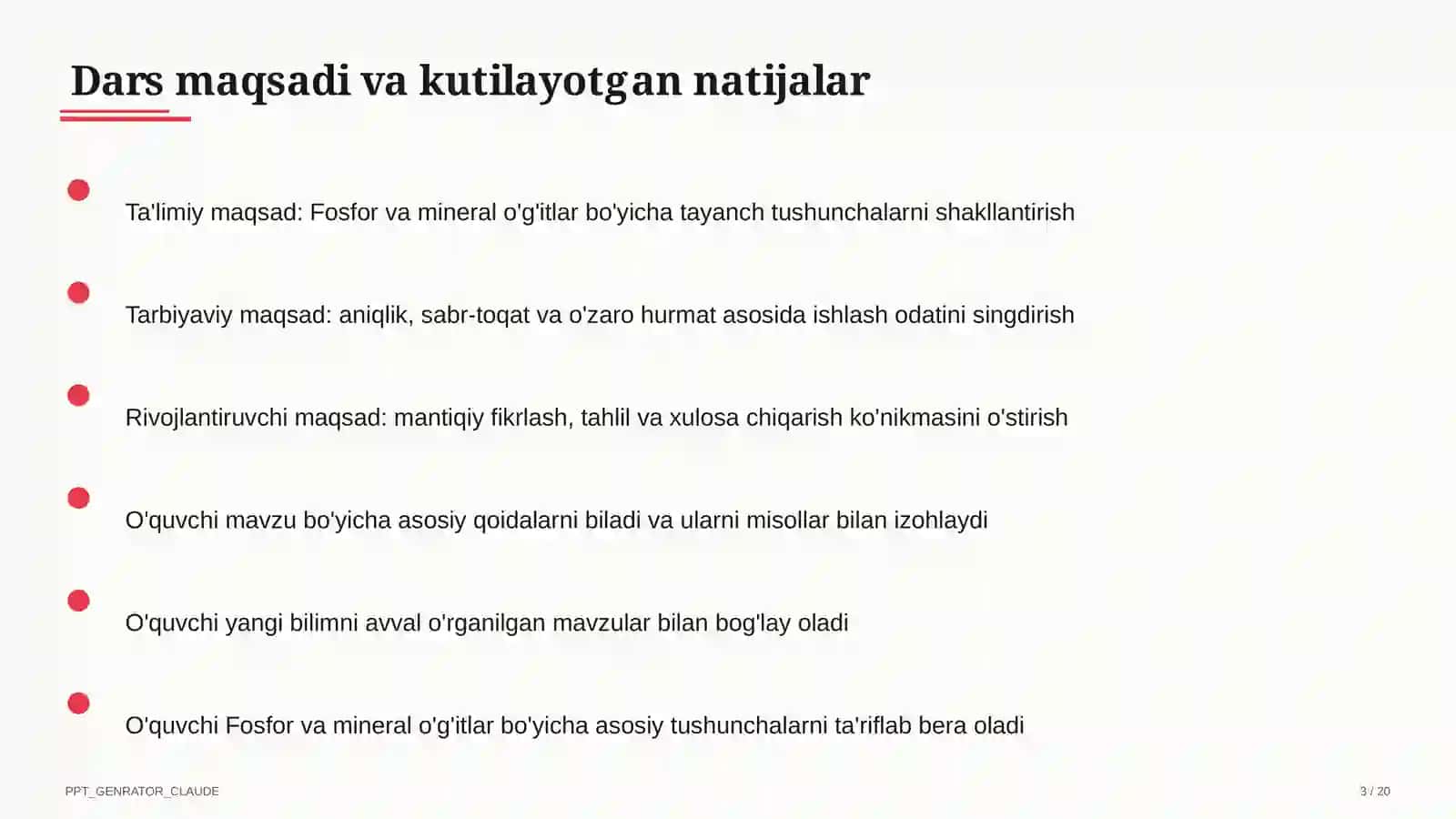 Fosfor va mineral o'g'itlar (9-sinf) 3