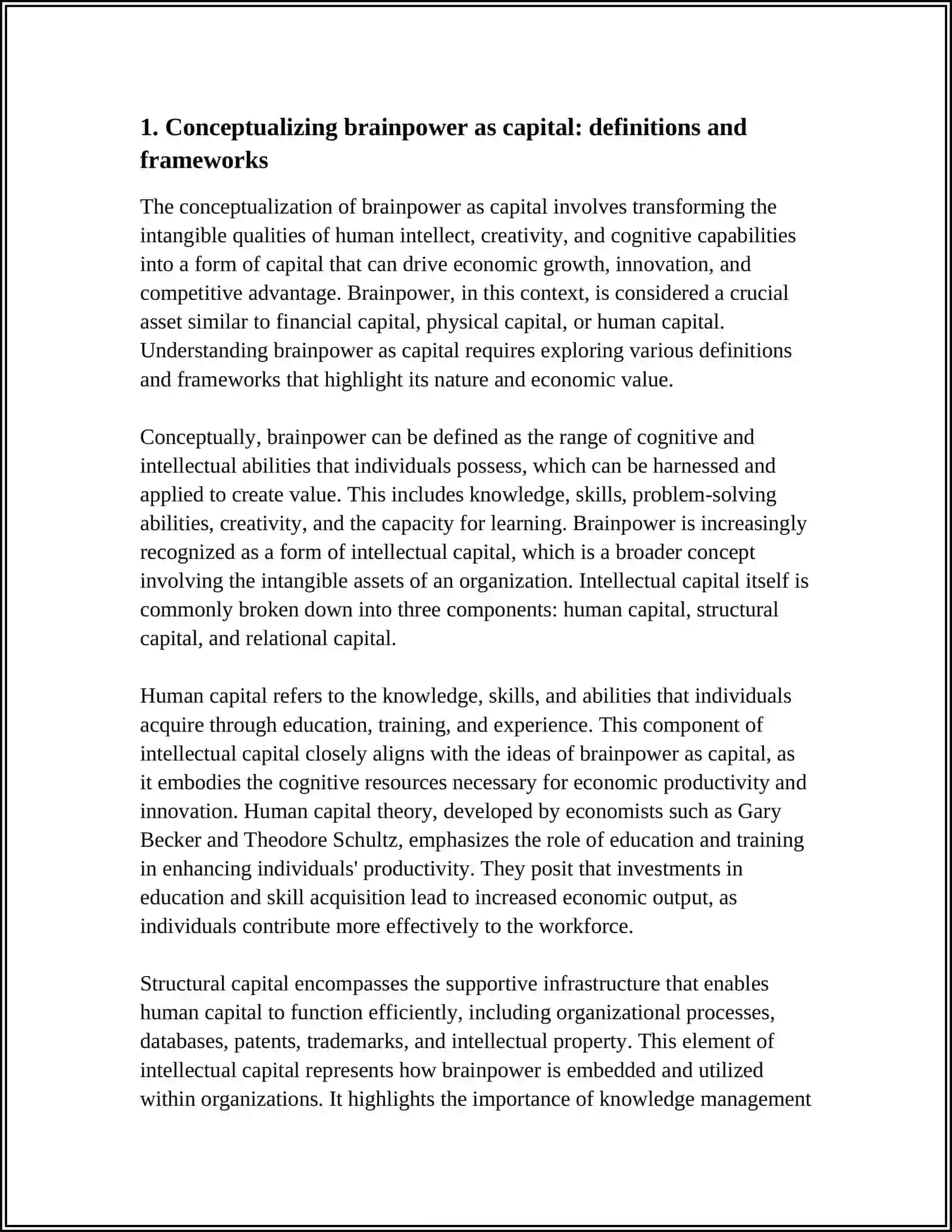 BRAINPOWER AS CAPITAL 3