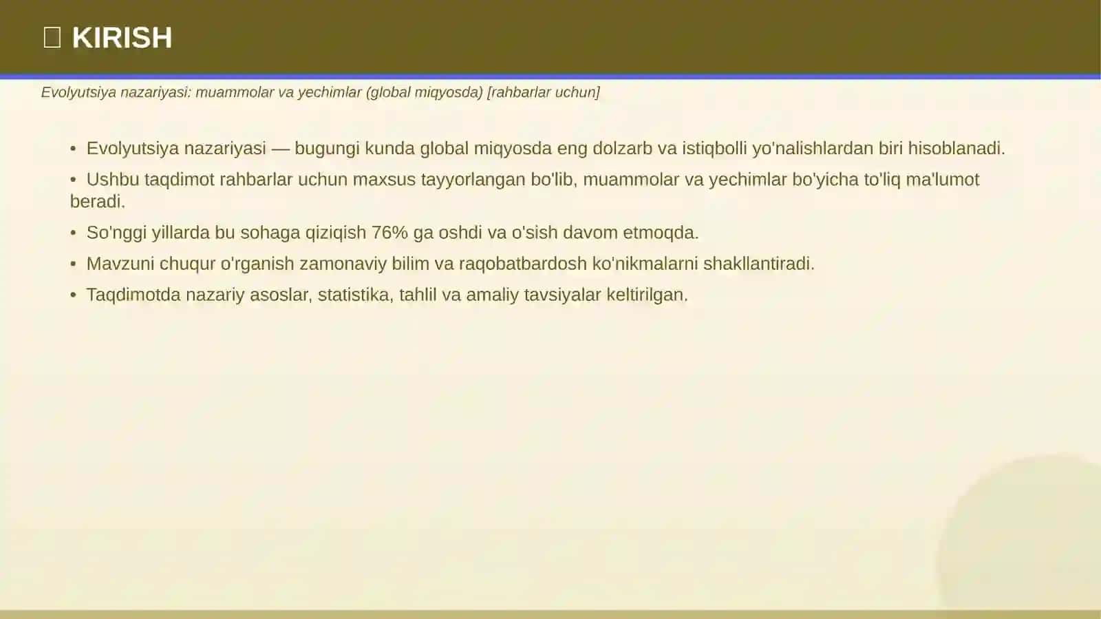 EVOLYUTSIYA NAZARIYASI 3