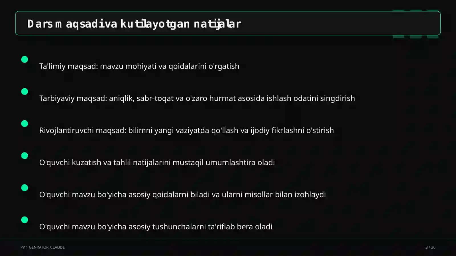 Metall bilan ishlash: tunuka buyumlar (6-sinf) 3