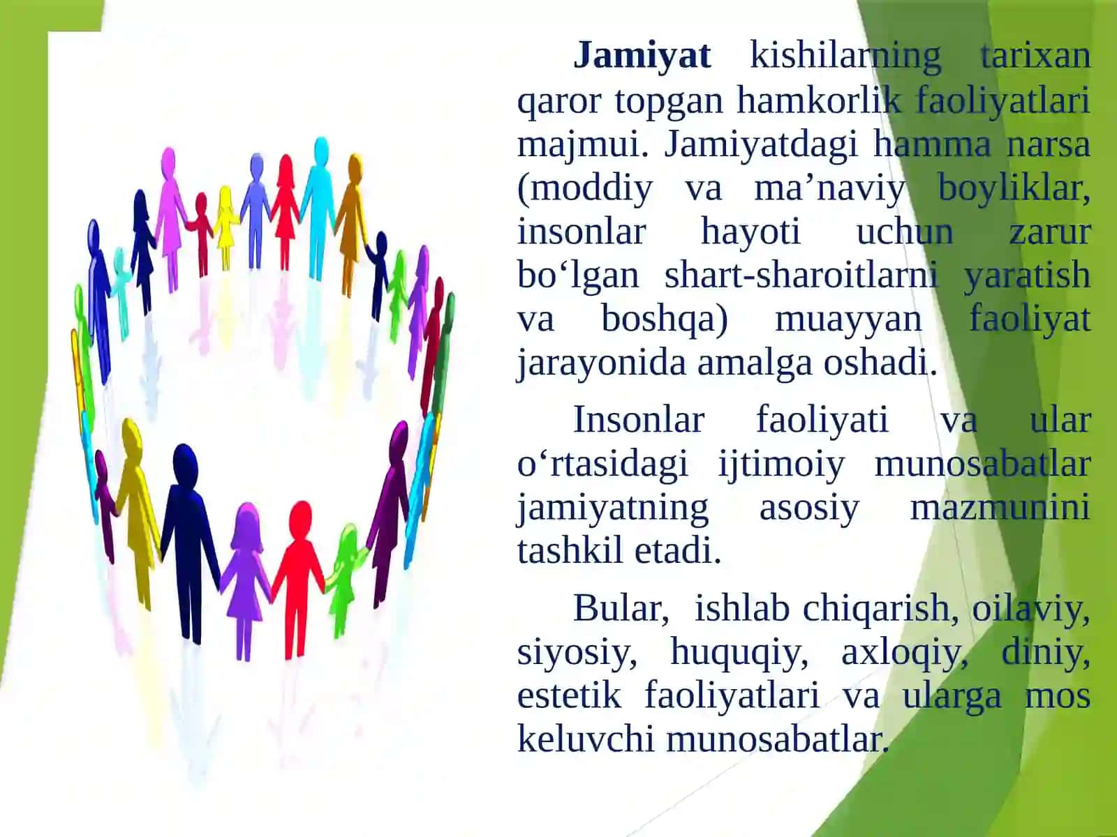 Jamiyat falsafasi. Inson falsafasi. Qadriyatlar falsafasi (aksiologiya) 3
