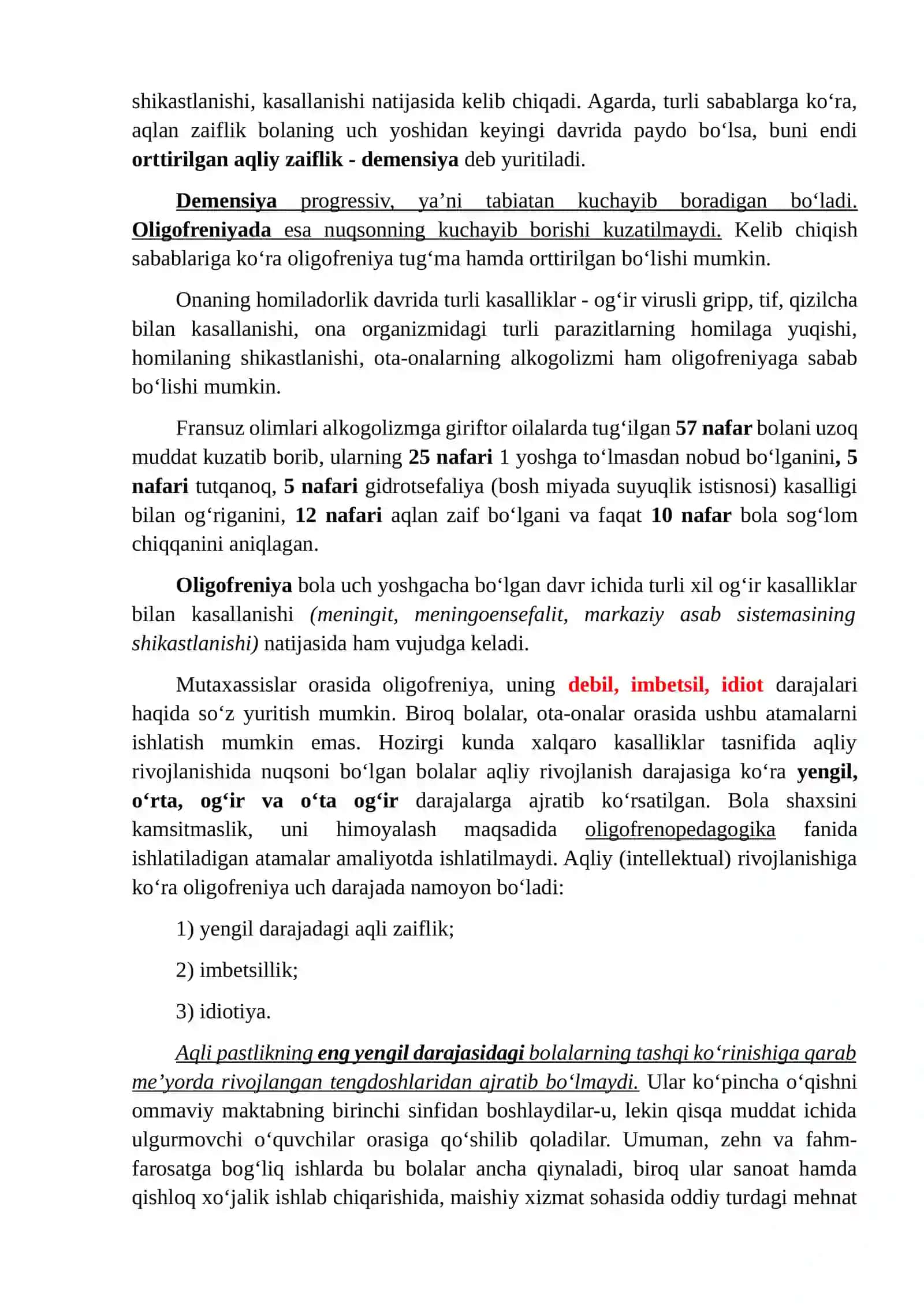 Turli darajadagi intellektual yetishmovchiligi bo'lgan va sensor kamchiliklarga ega bo'Igan bolalar uchun inklyuziv ta'lim strategiyalari 3