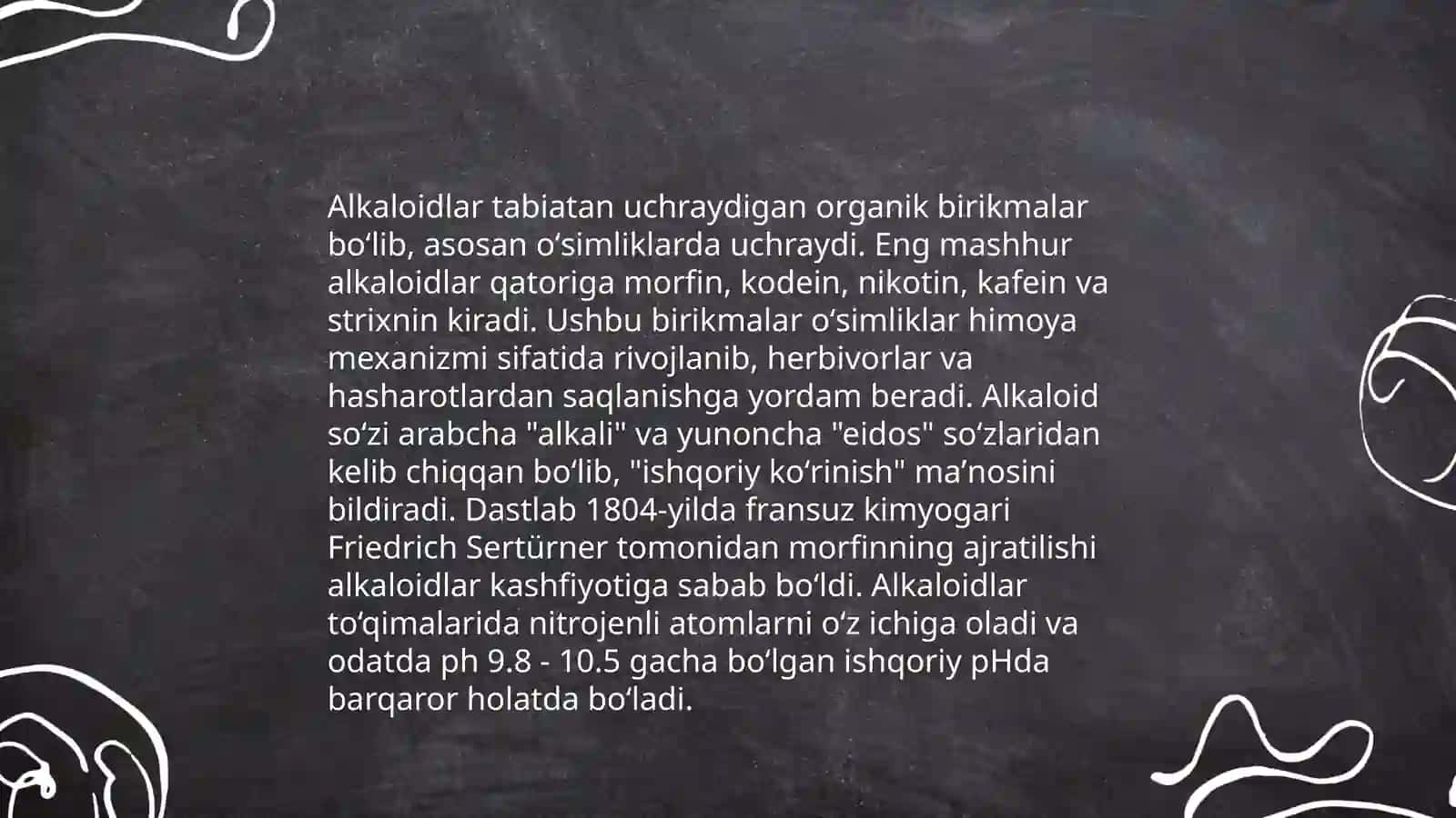 Alkaloidlar 3