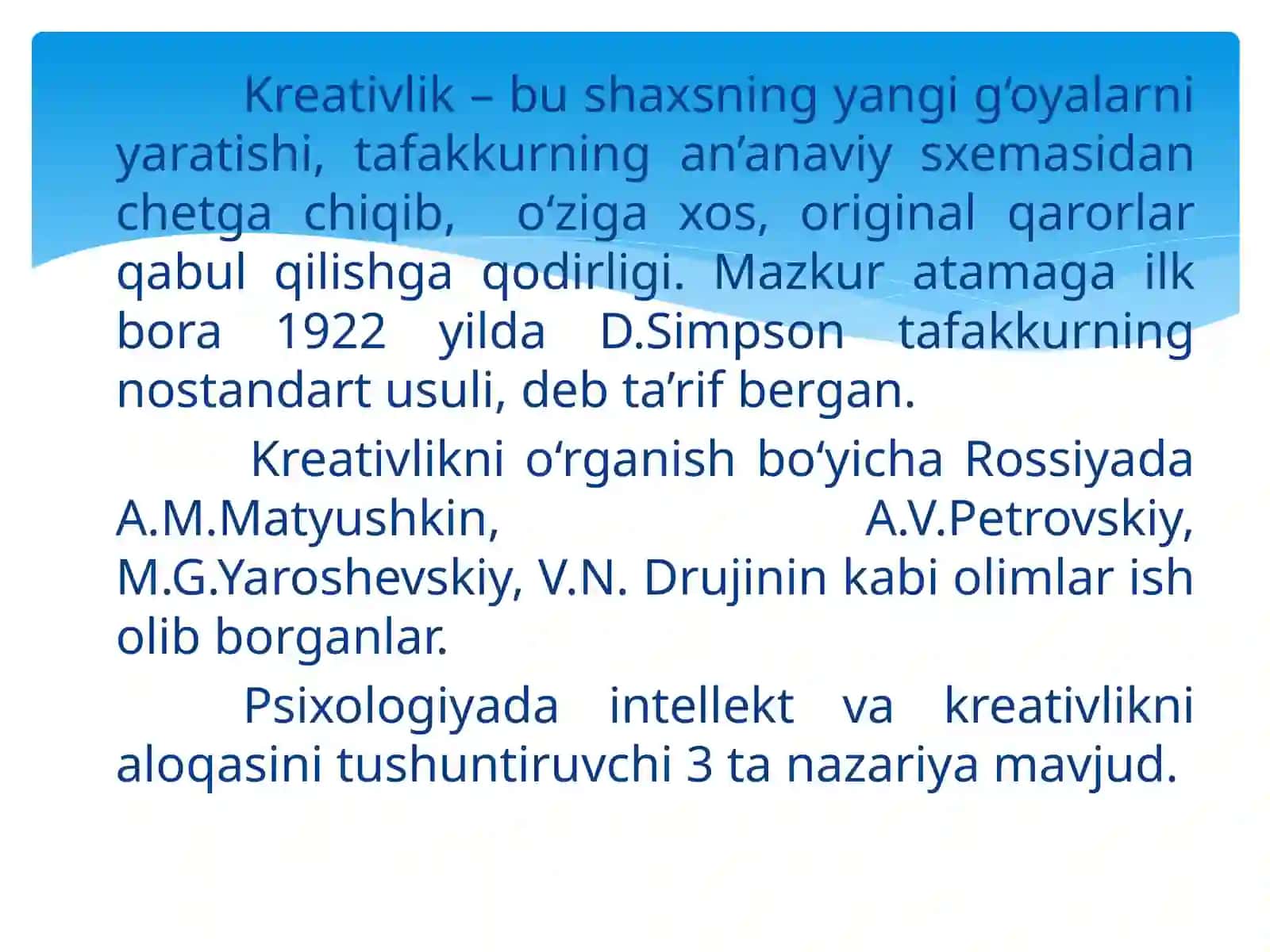 INTELLEKT VA KREATIVLIK 3