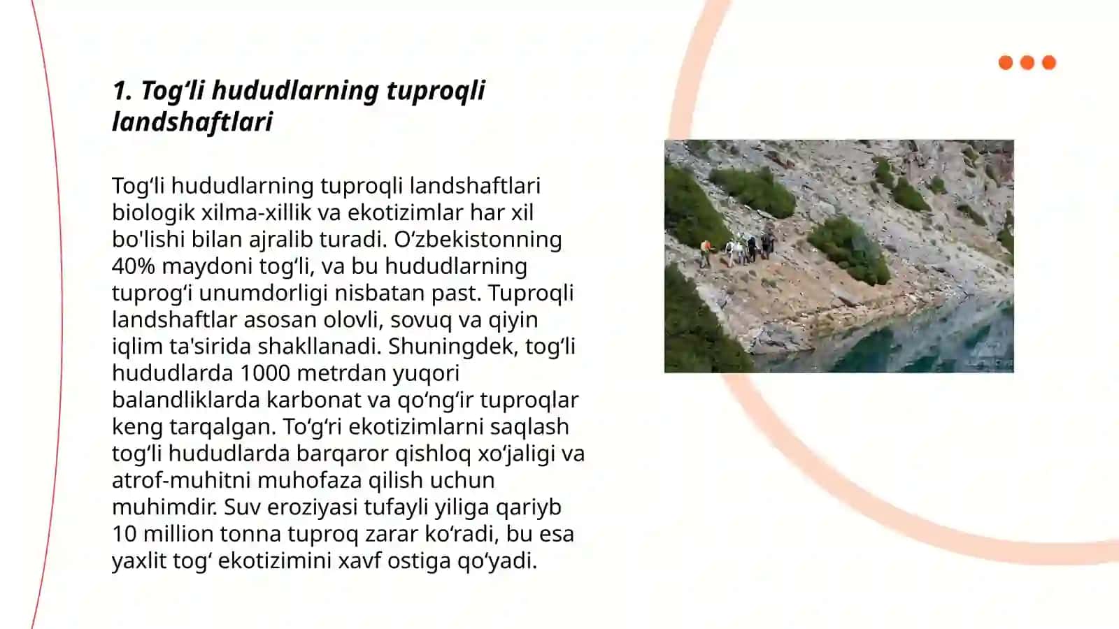 Tog‘li hududlar tuproqlar geografiyasi 3