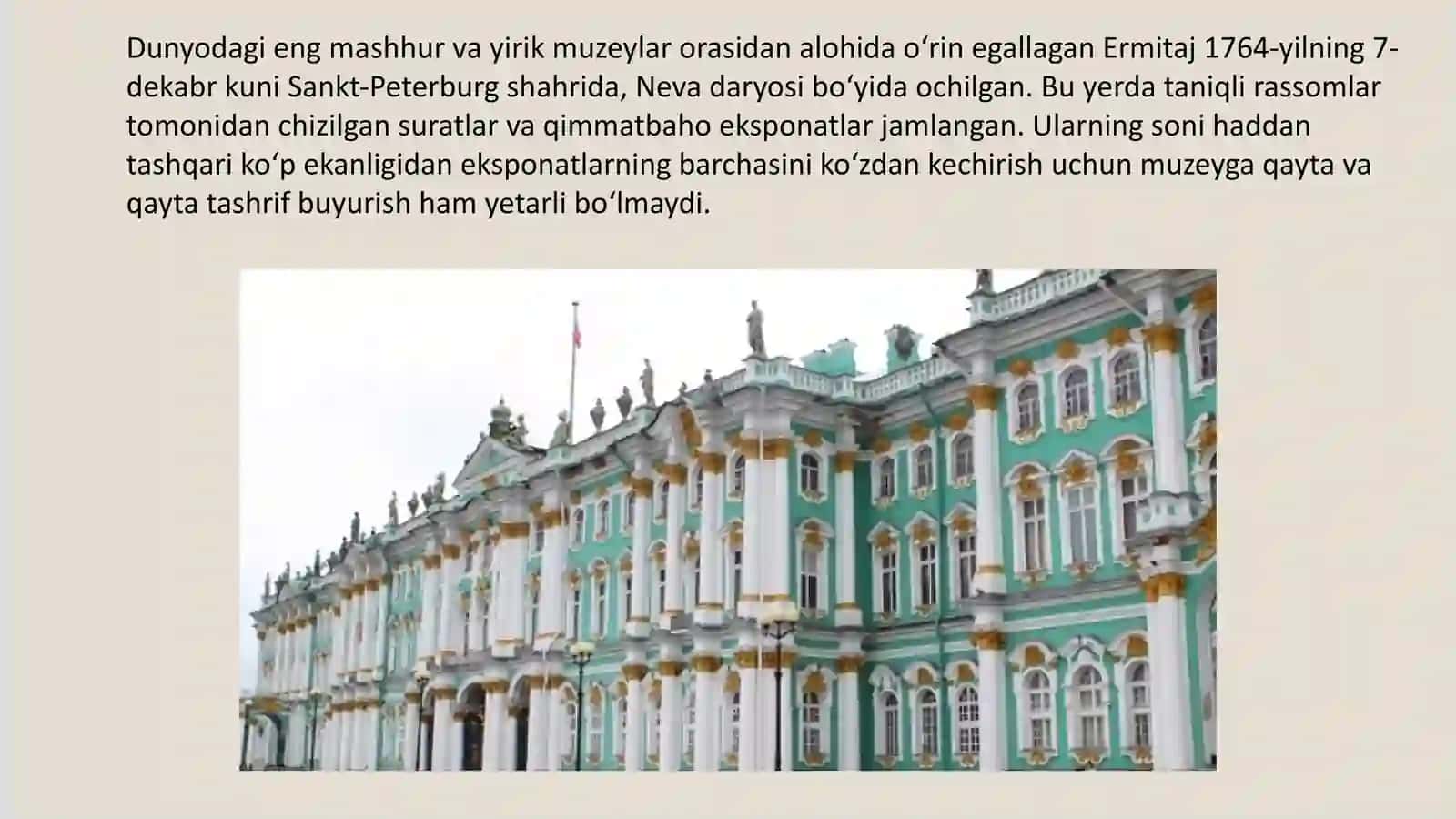 Ermitaj muzeyi 3