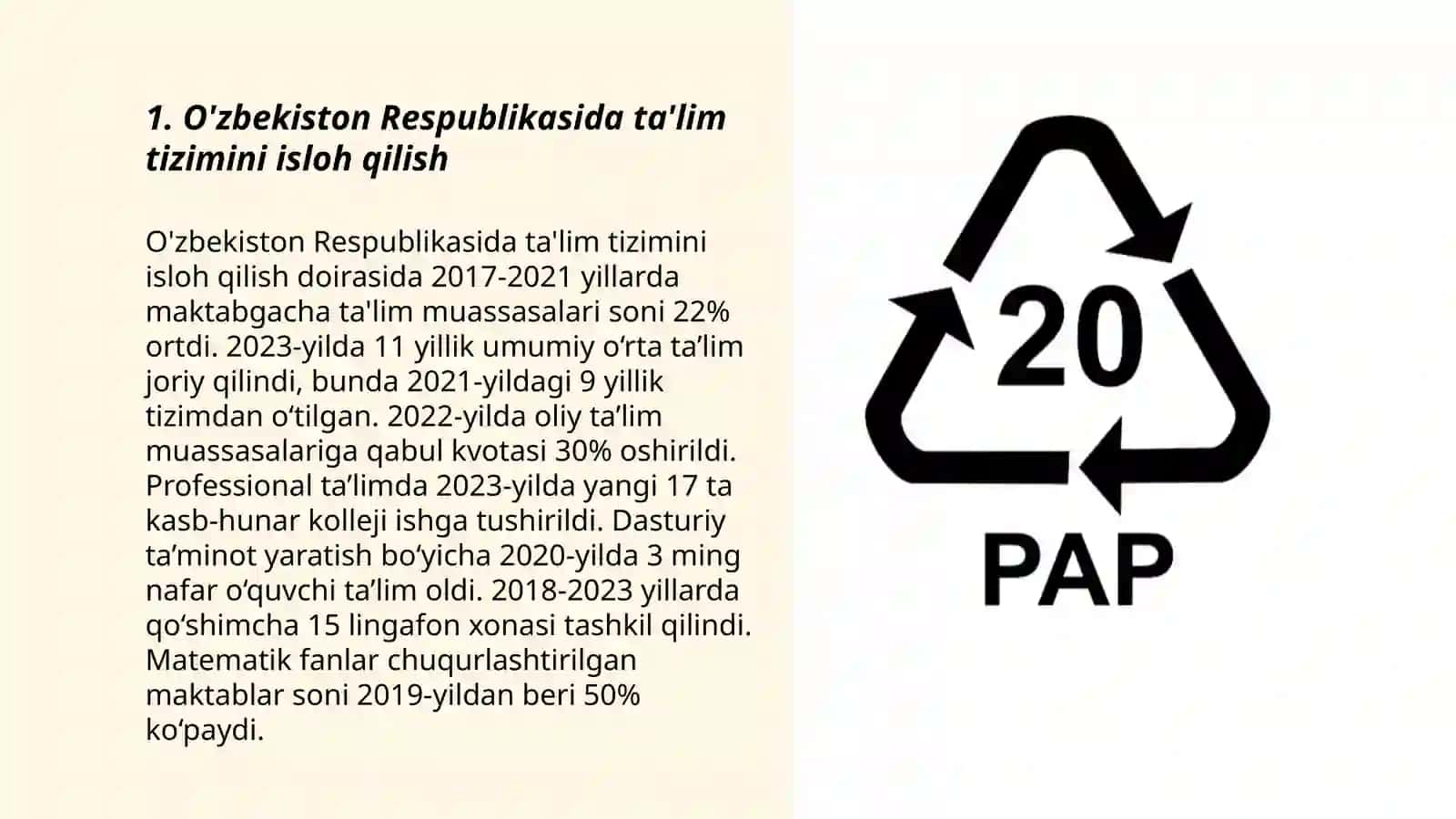 O'zbekiston Respublikasida ta'lim tizimi rivojlantirishning konseptual asoslari 3