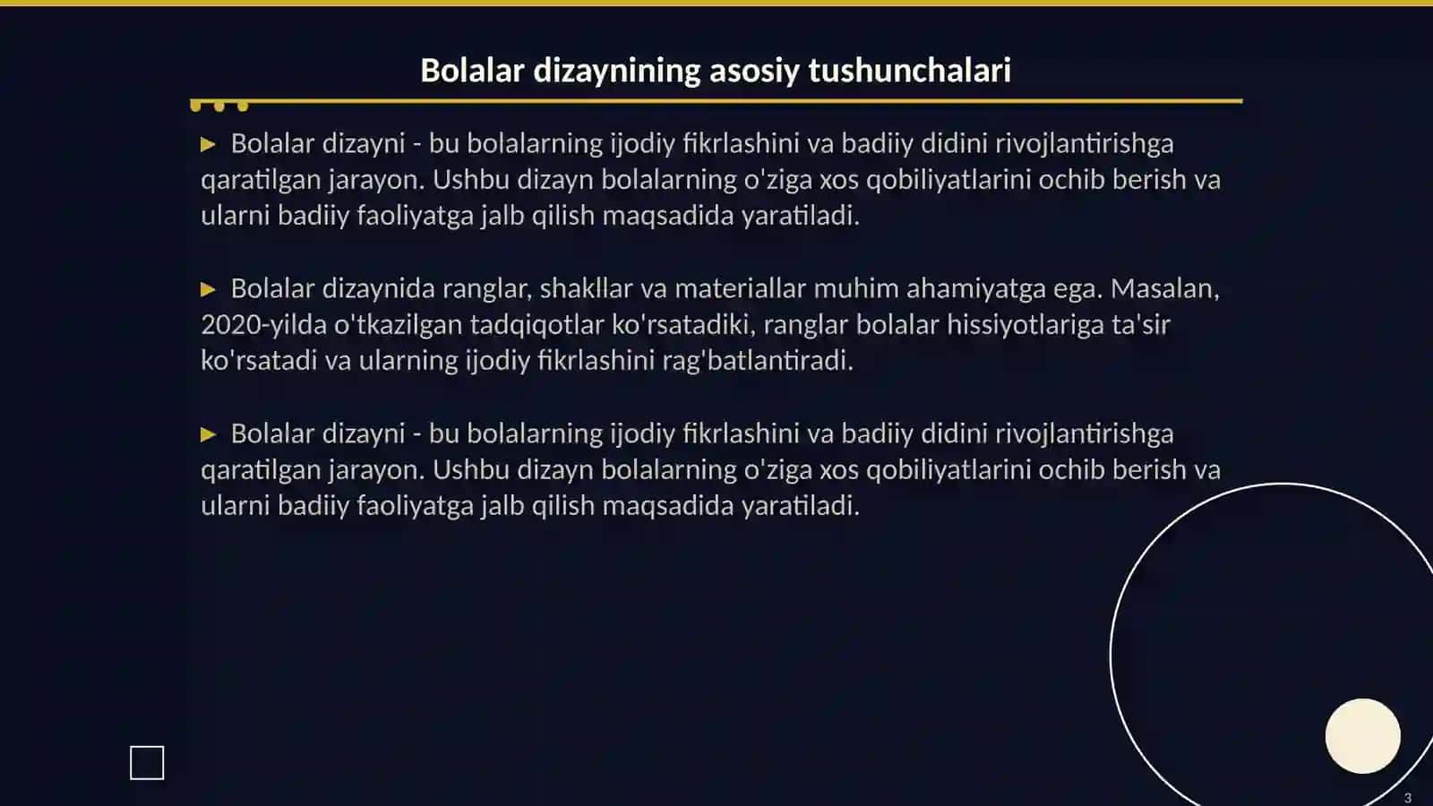 Badiiy didi rivojlantirish vositasi sifatida bolalar dizayni 3