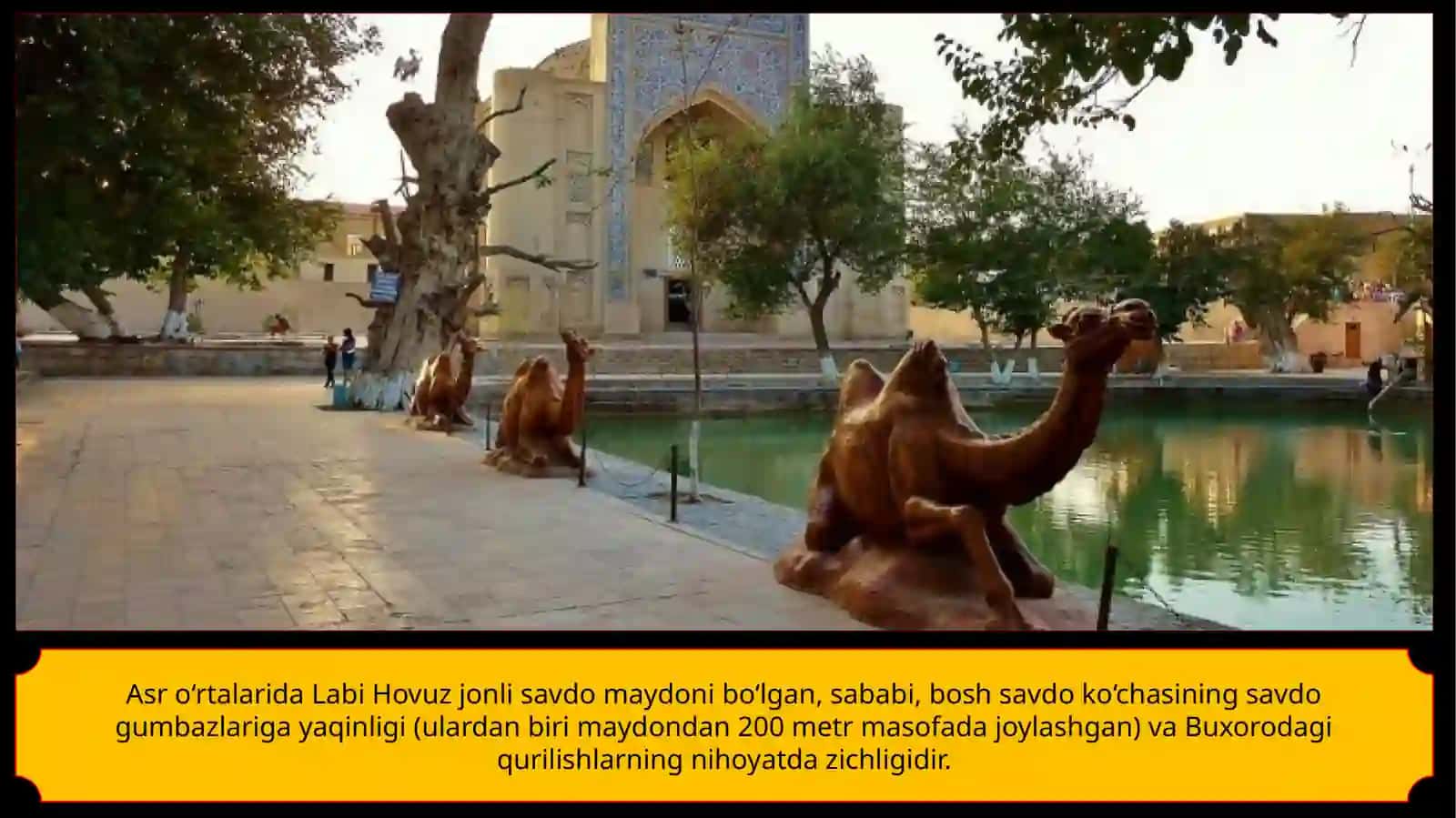 Buxoroda Poyi Kalon, Labihovuz, Samarqandda Registon me’moriy majmuasi 3